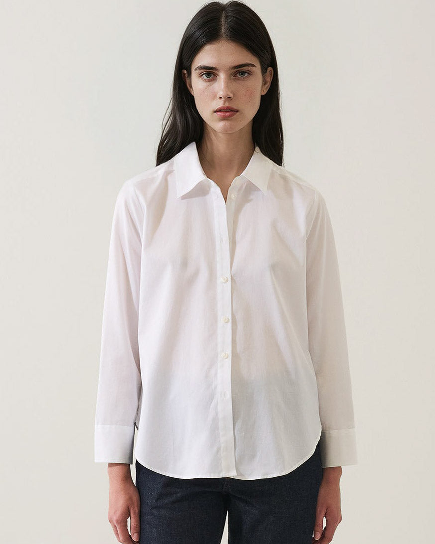 Long Pinstripe Essential Shirt