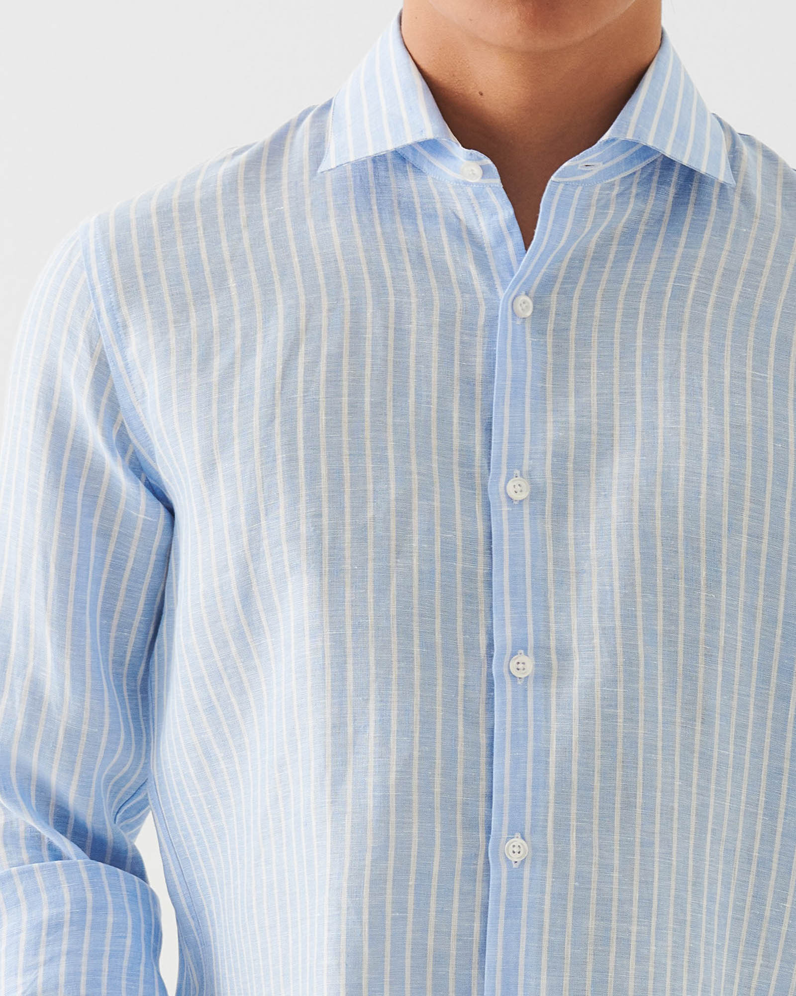 Linen Stripe Shirt