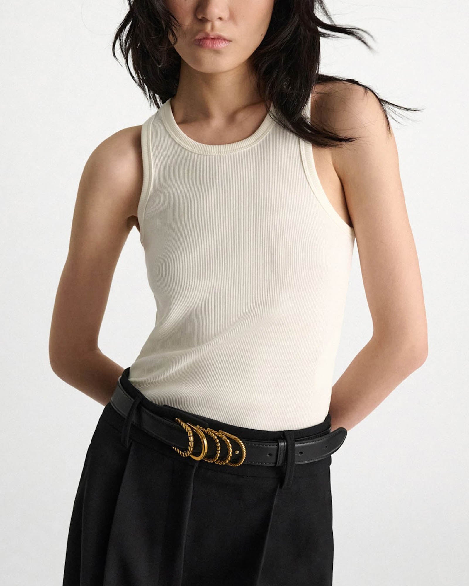 Ribbed Seduction Top