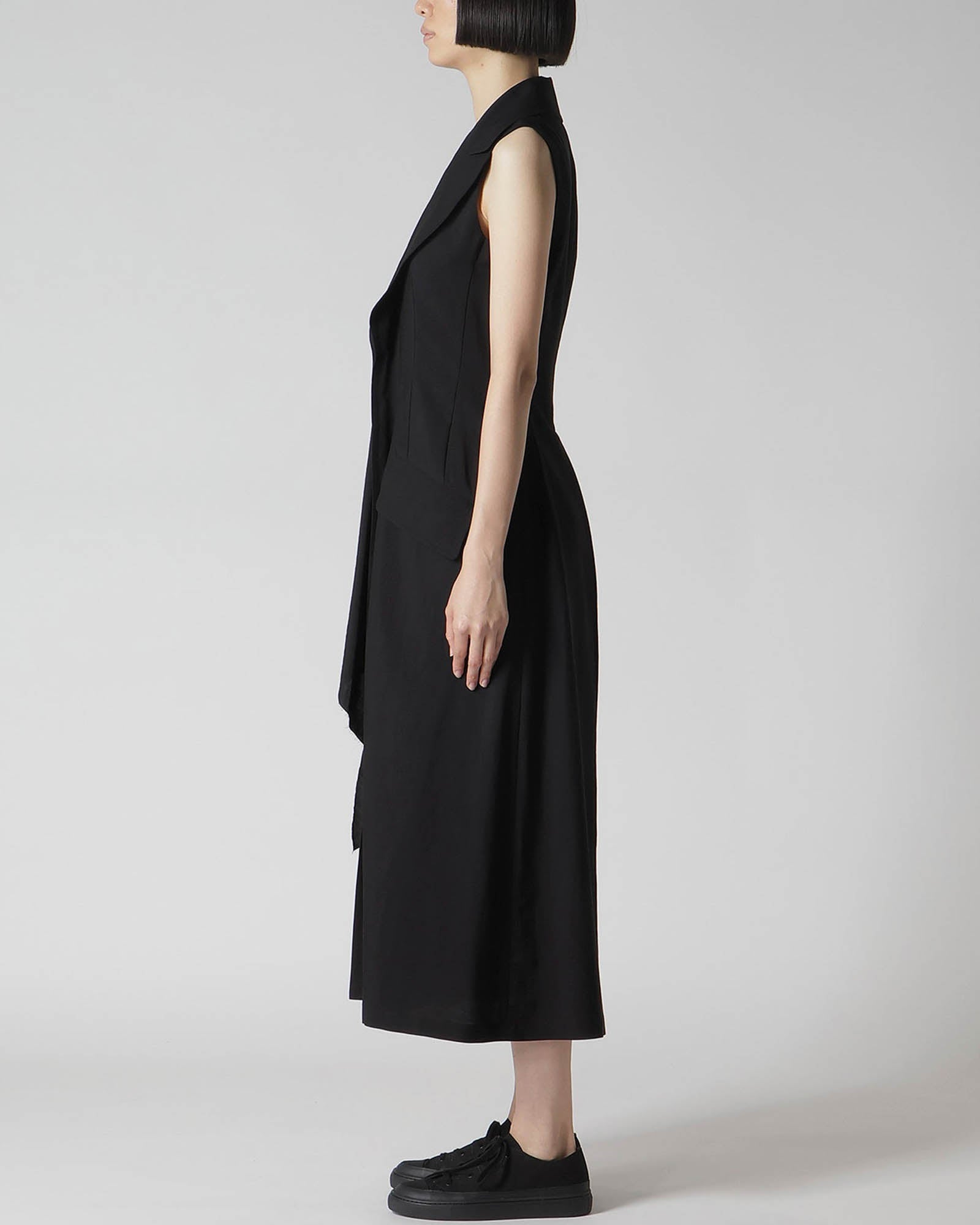 Front Drape Dress