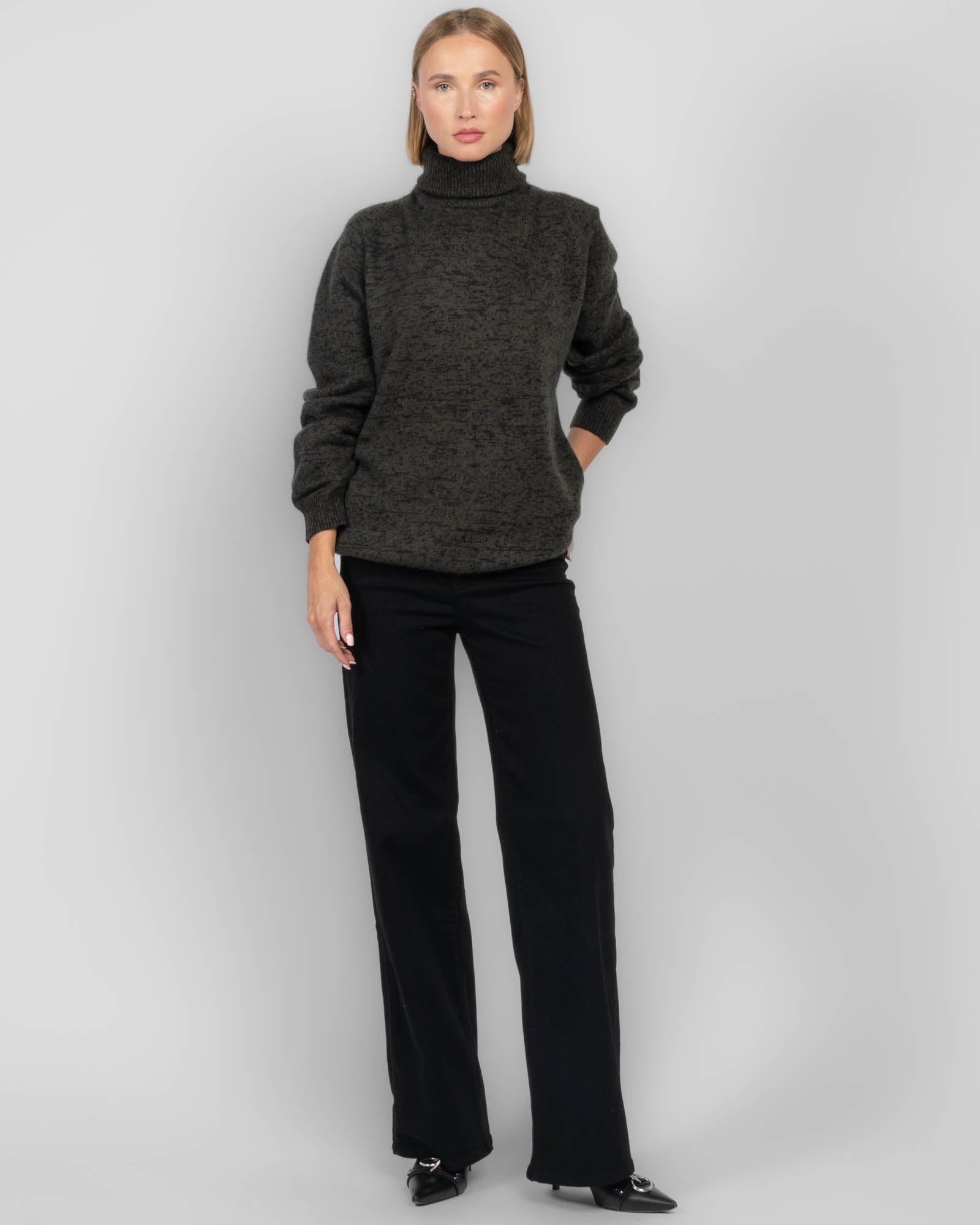 Boyfriend Turtleneck Sweater