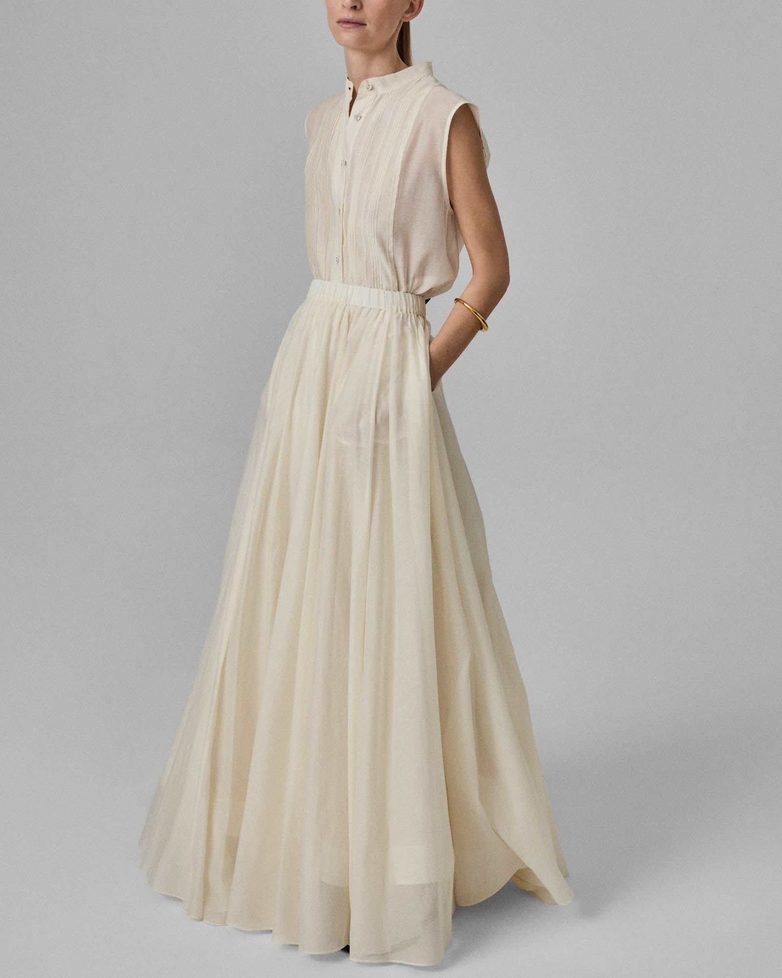 Crinoline Double Layer Skirt