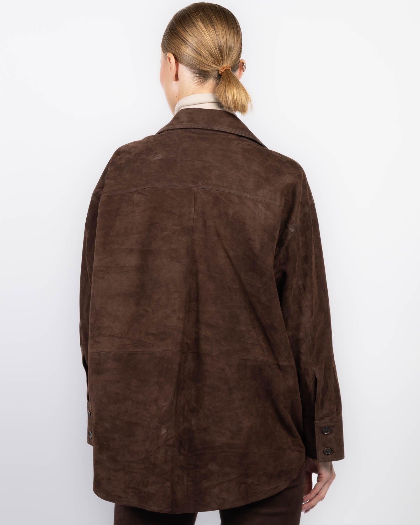 Catarine Lamb Suede Jacket