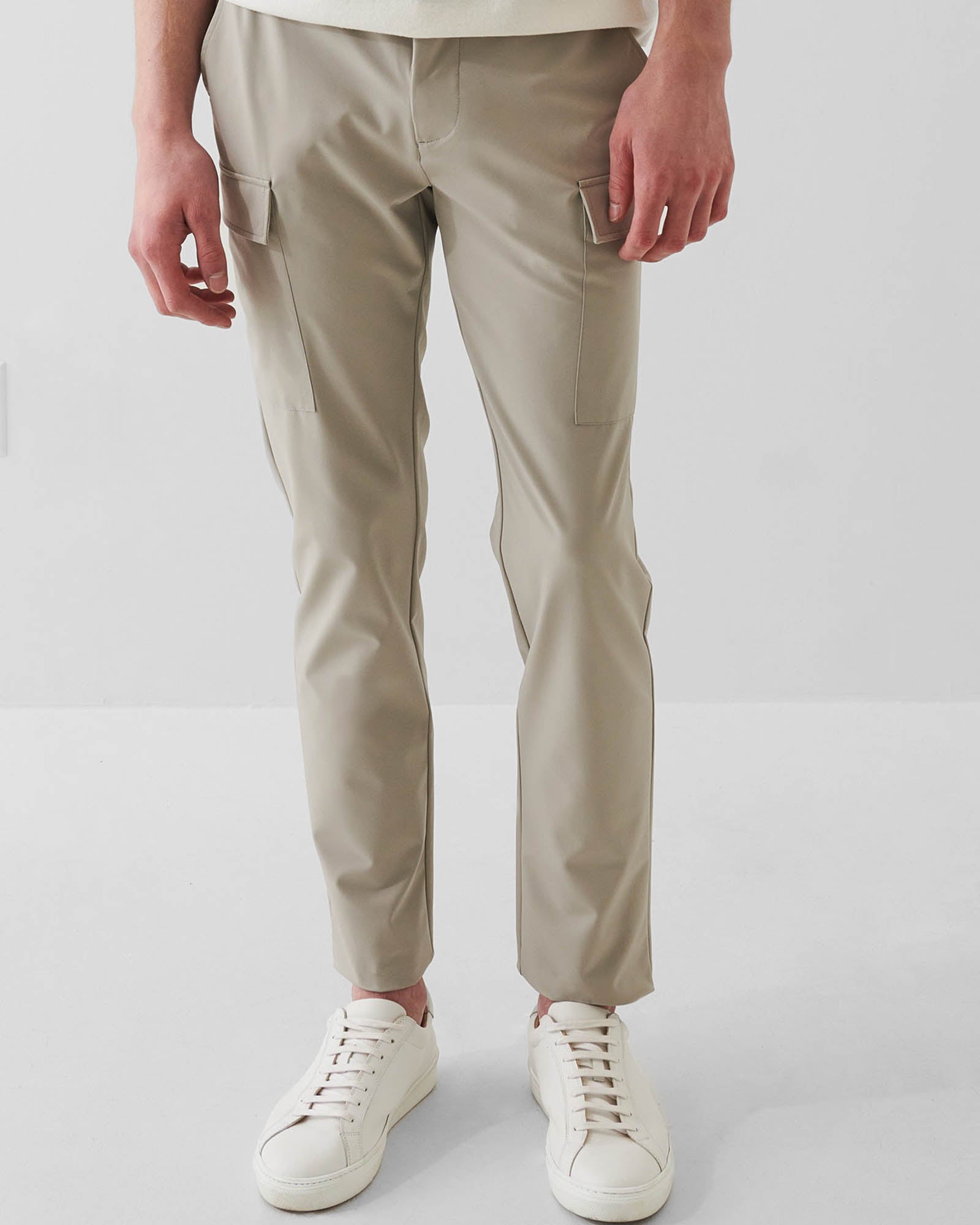 Nylon Stretch Cargo Pants
