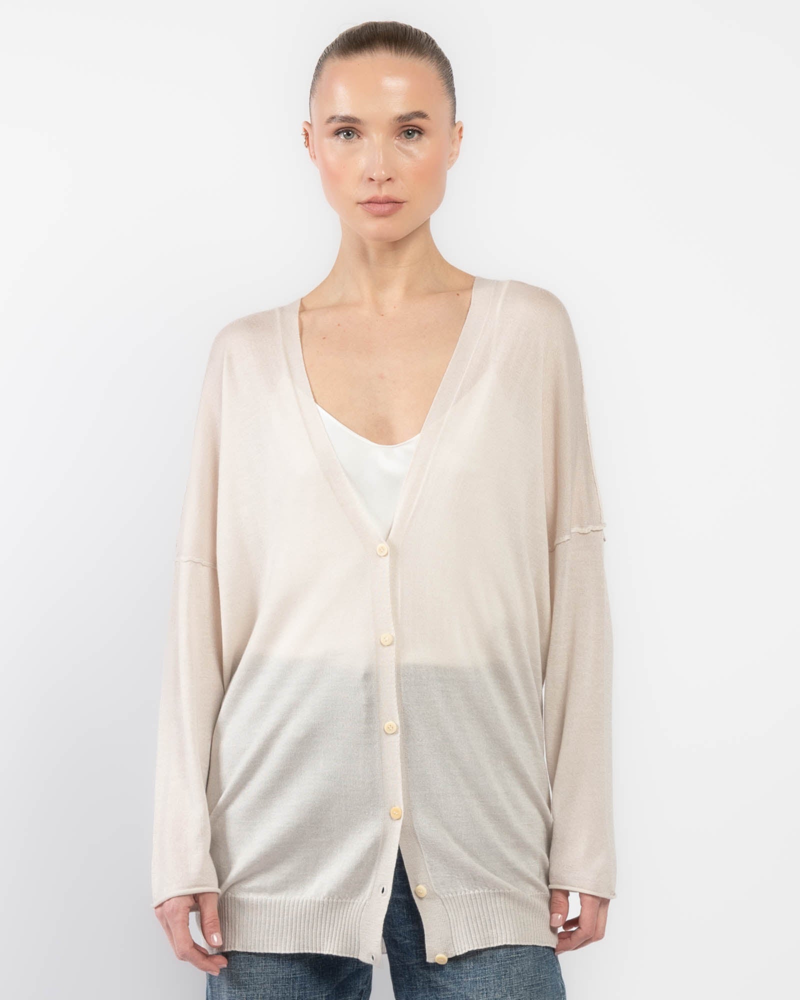 V-Neck Cardigan