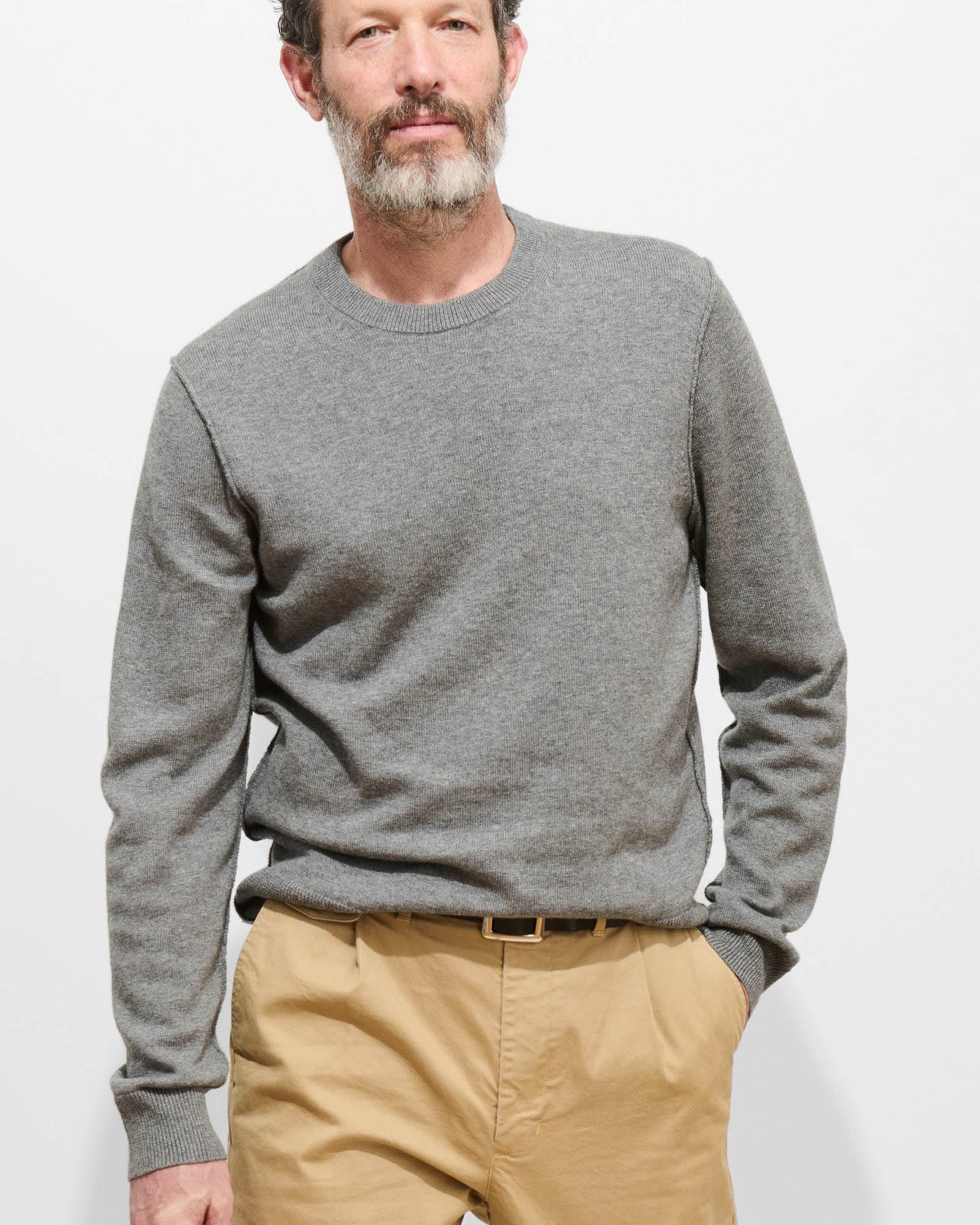 Reverse Seam Crewneck