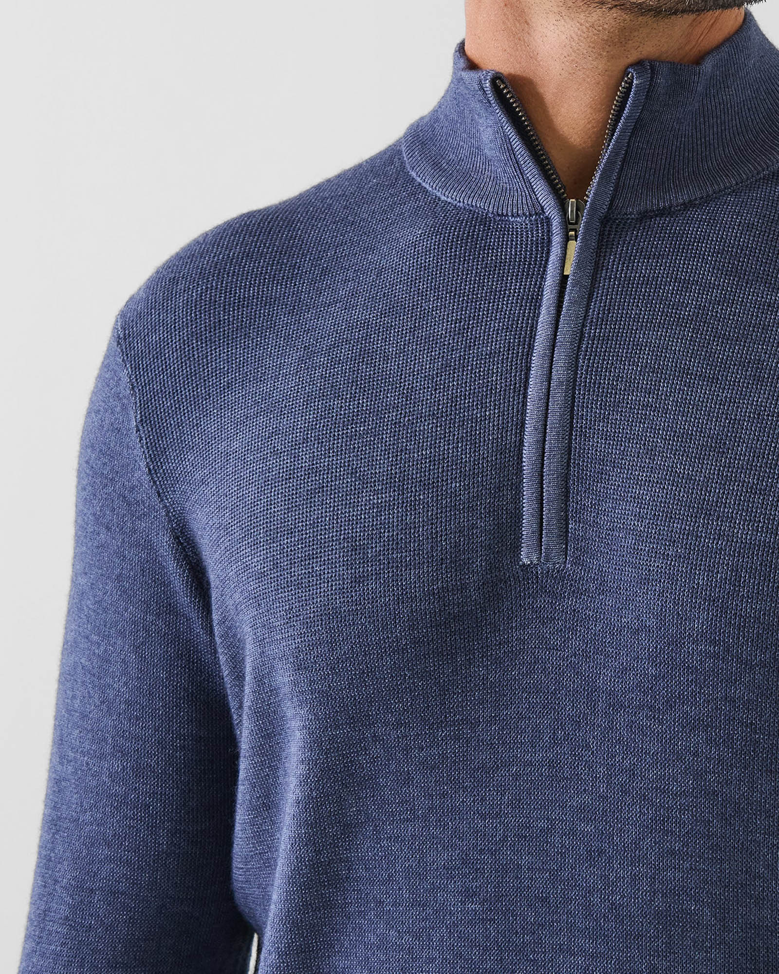 14 Gauge Vintage Quarter Zip Mock