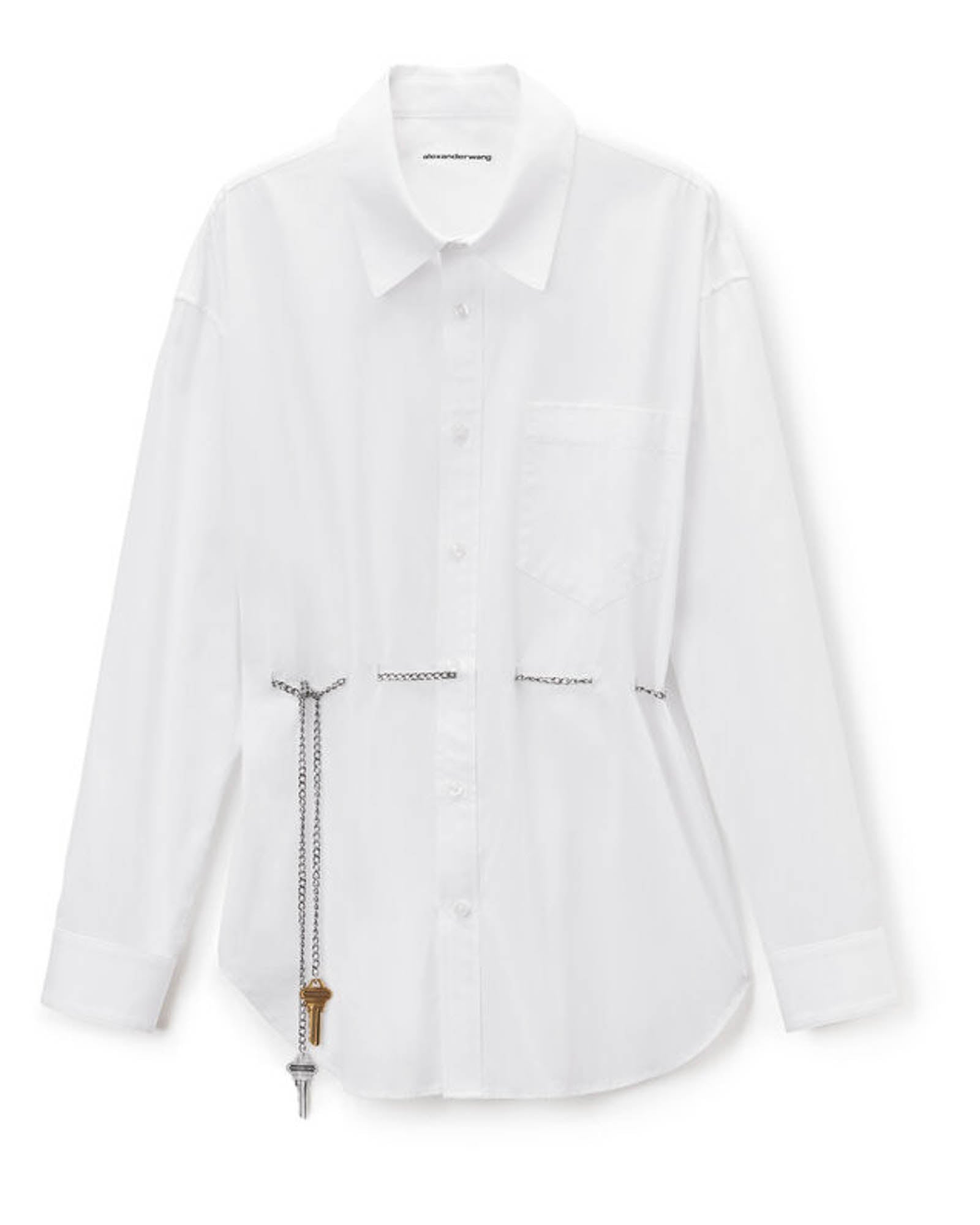 Shirt With Waist Chain