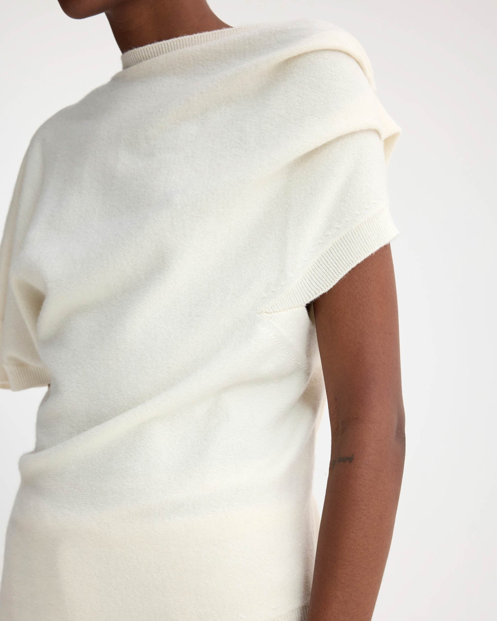 Deconstructed Knit Top