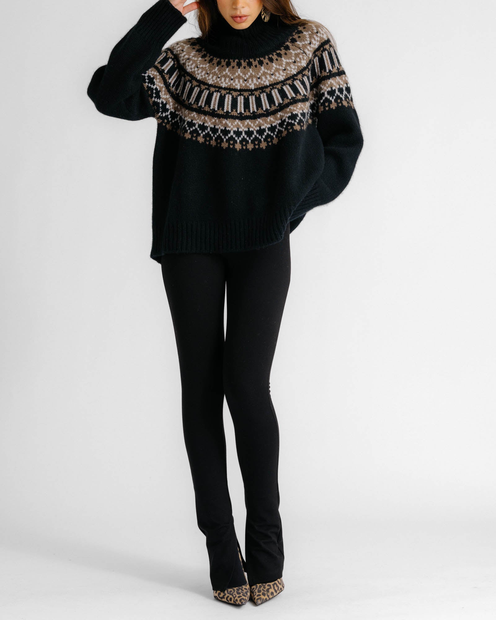 Scottie Fairisle Sweater