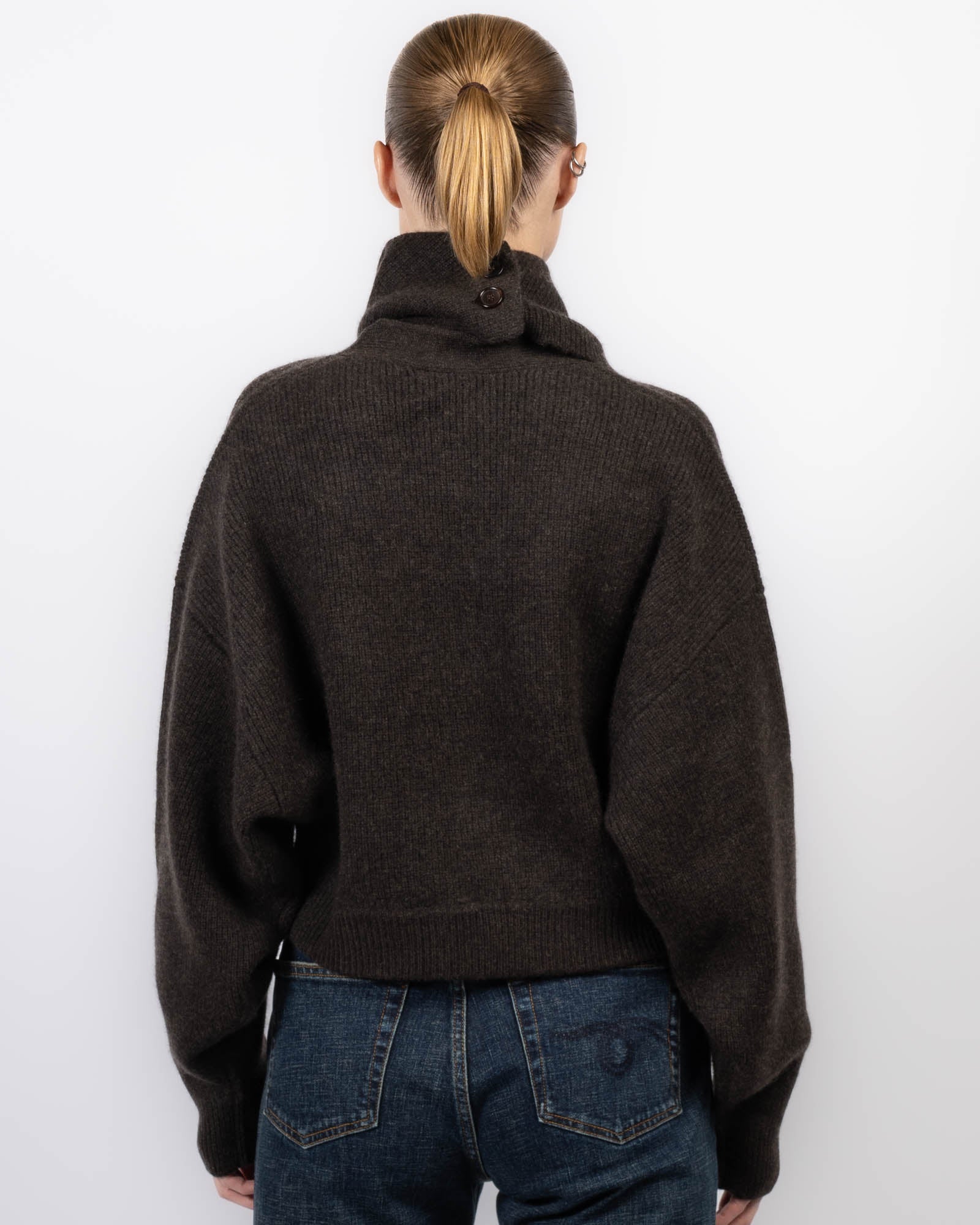 Derios Cardigan With Scarf