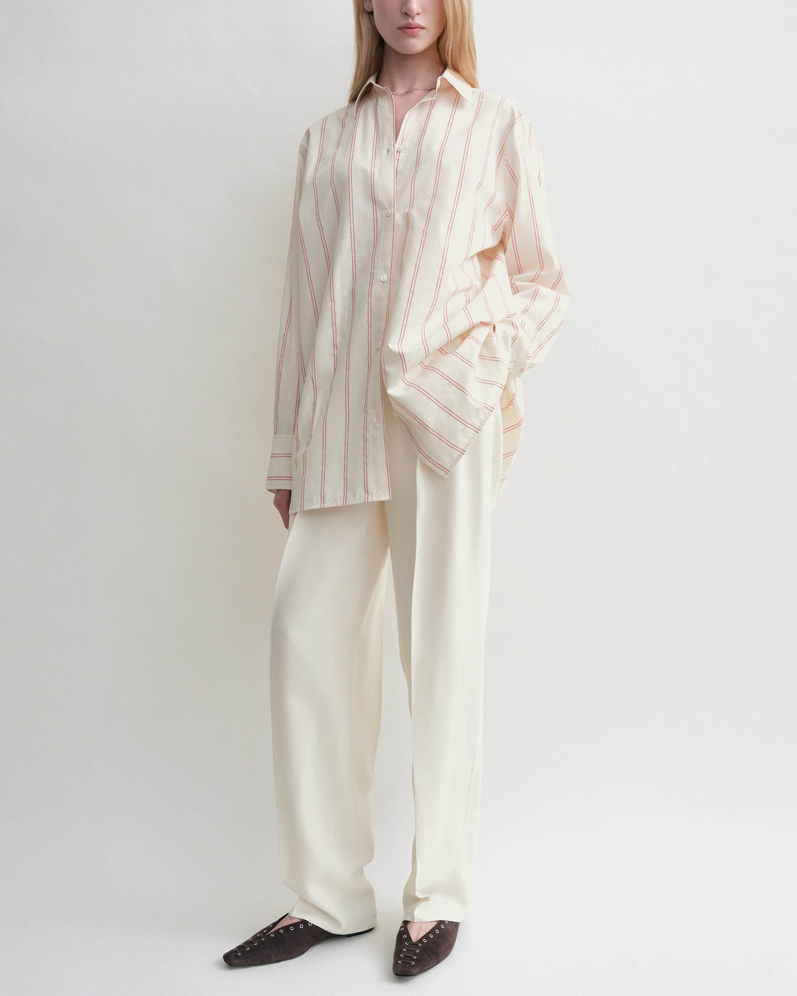 Chemise rayée décontractée