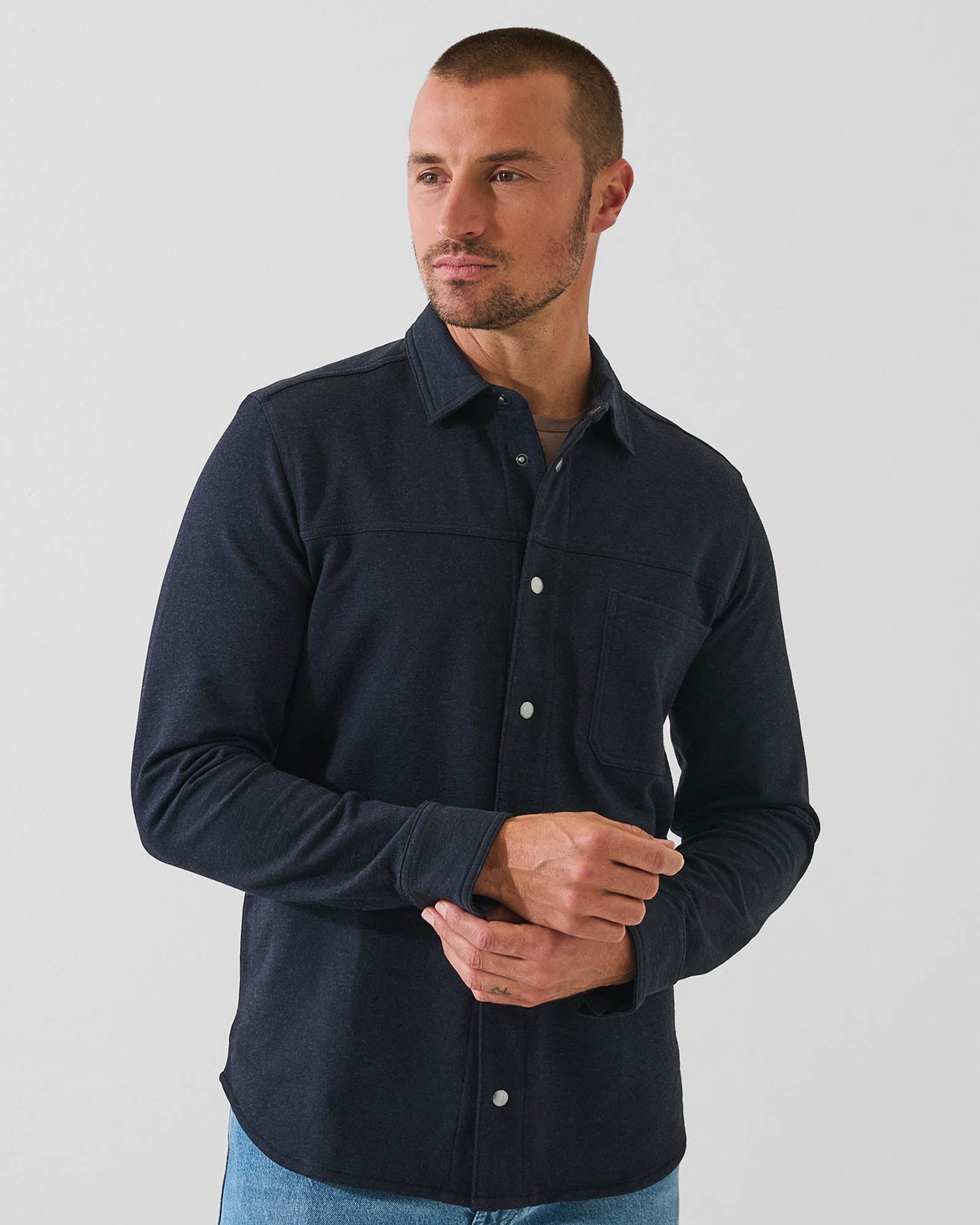 Chemise en molleton français
