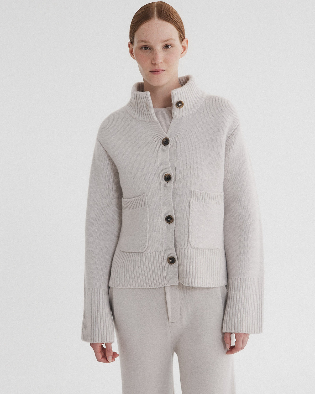 Chunky Crewneck Cardigan