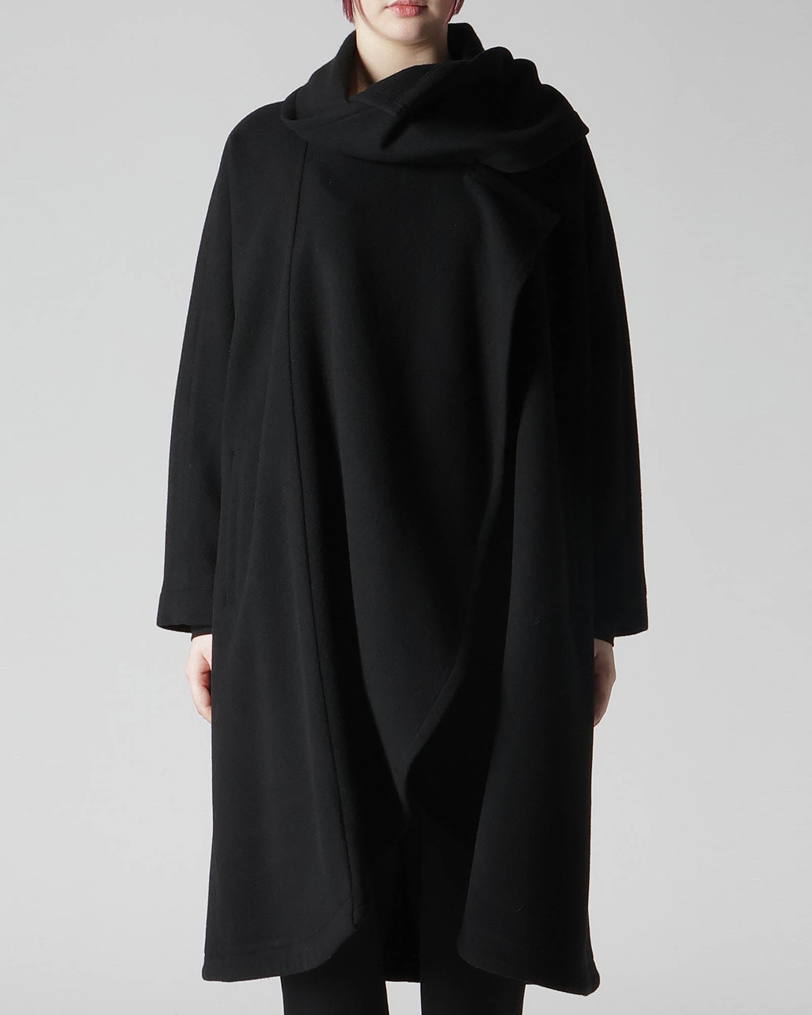 Stole Detail Coat