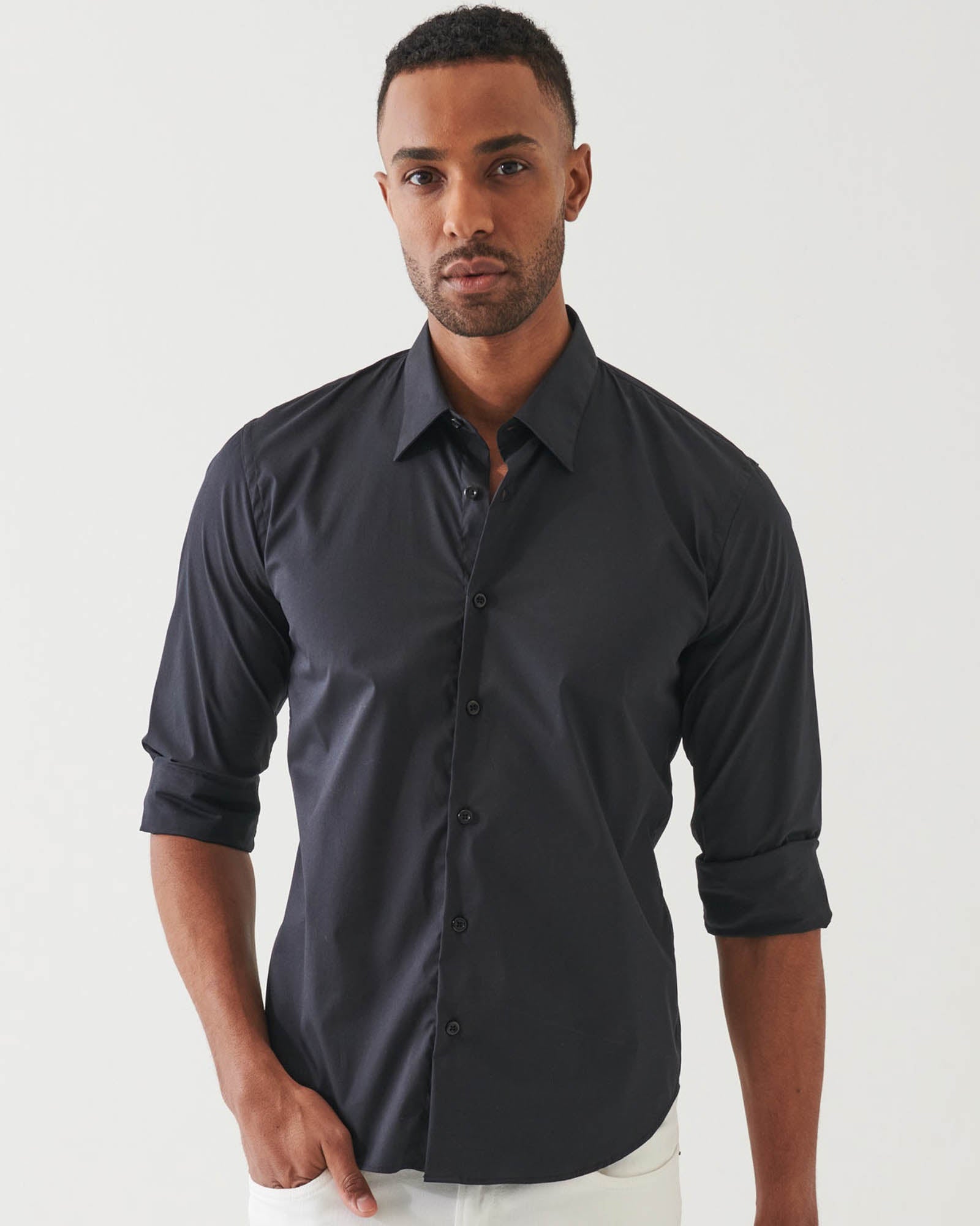 Long Sleeve Darted Shirt