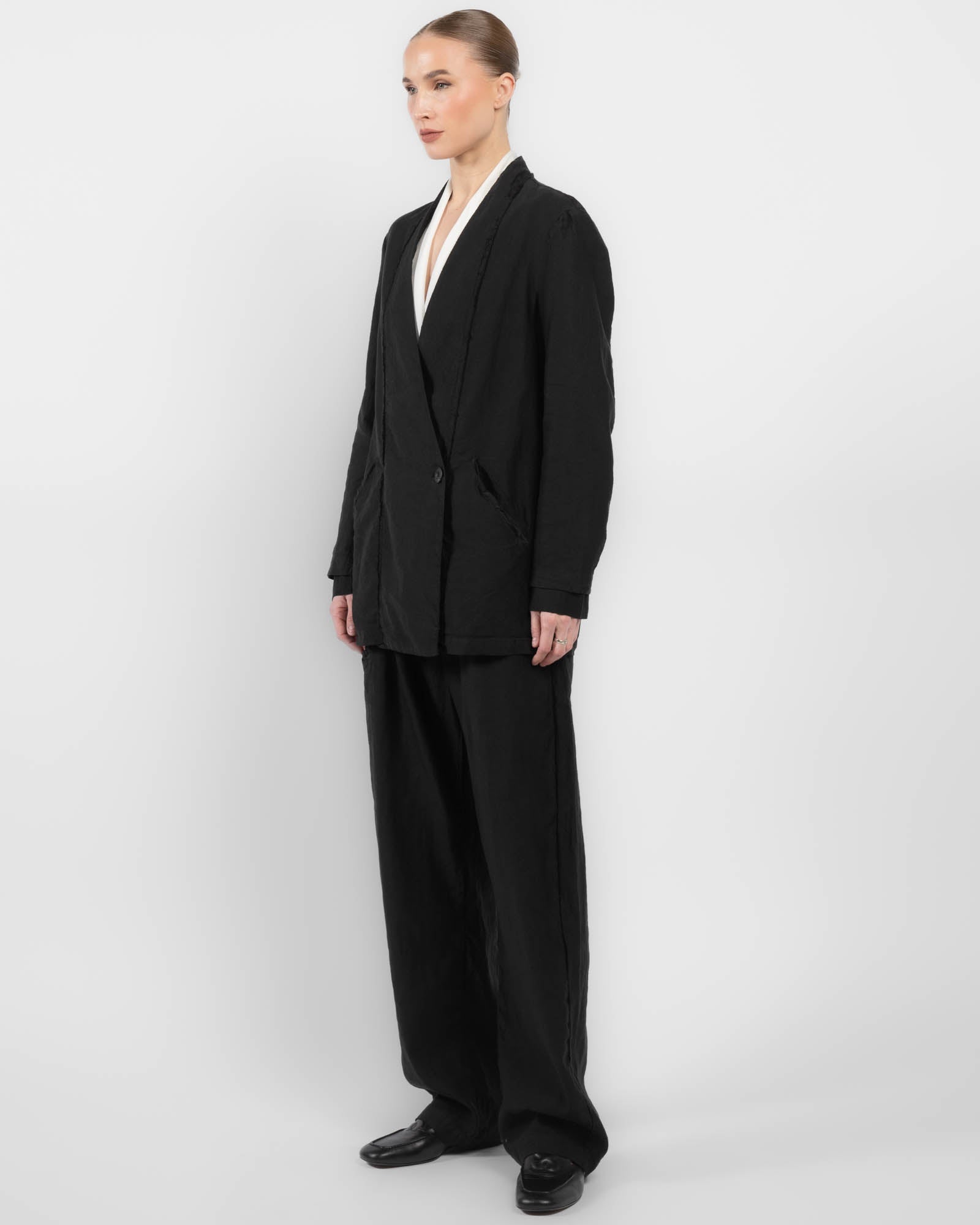 Veste croisée mixte