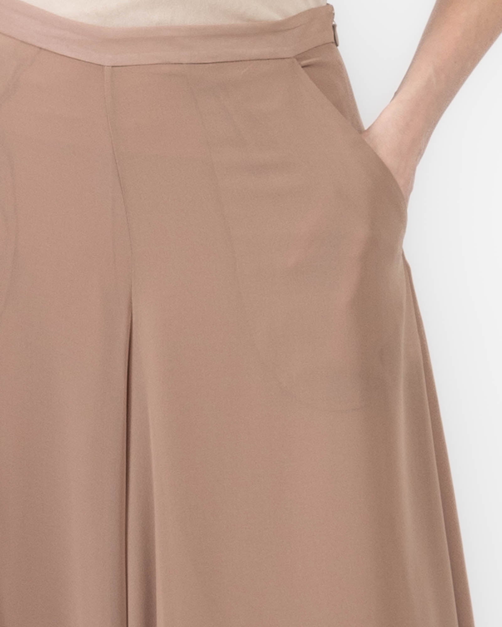 Georgette Wide Leg Pant