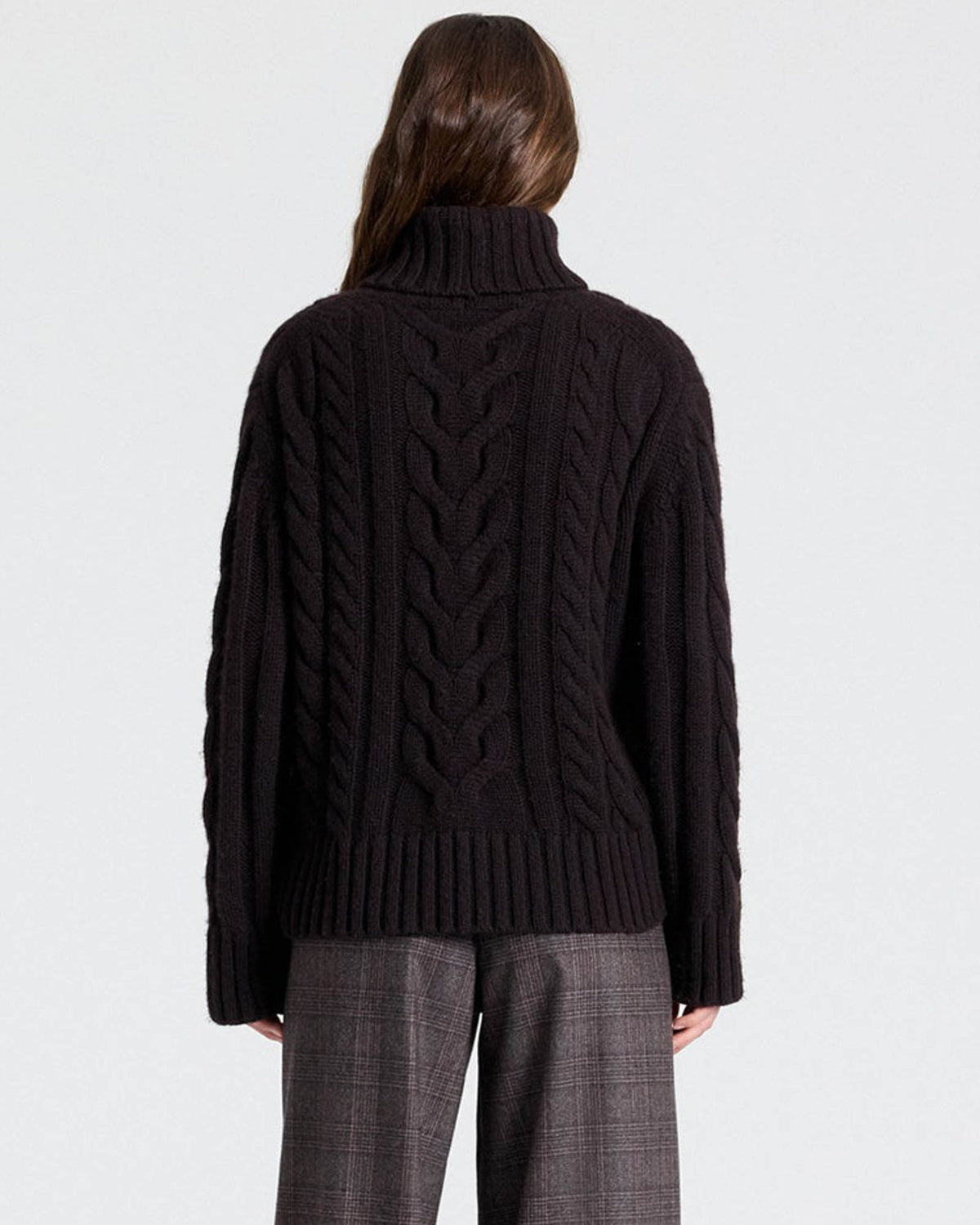 Traveling T-Neck Sweater