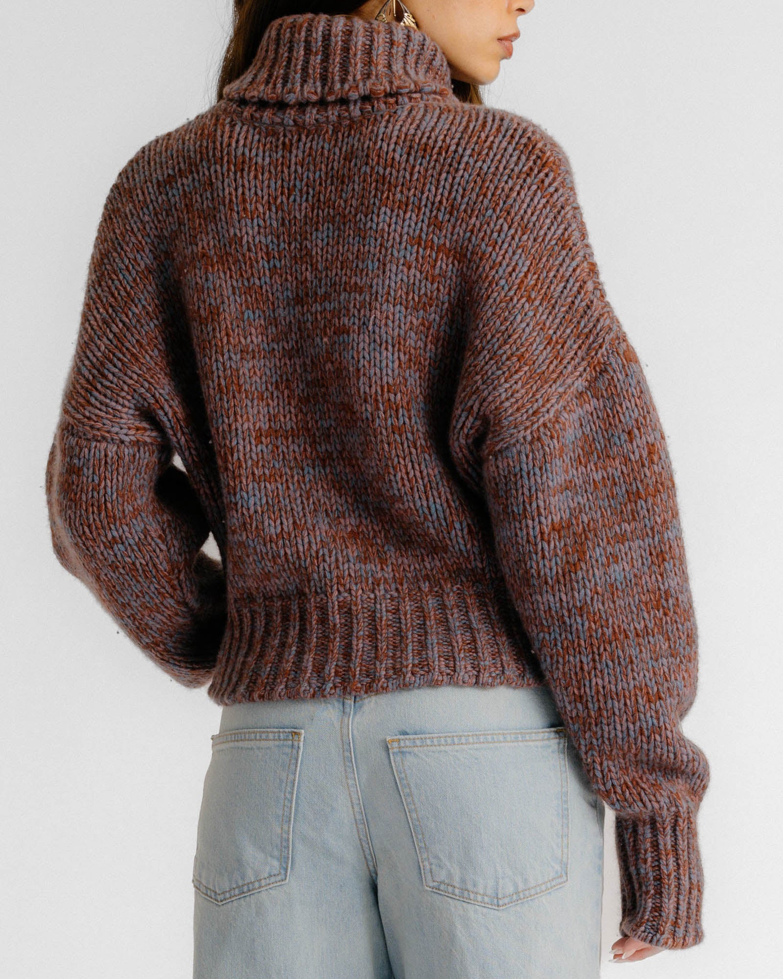 Darcey Crop Turtleneck