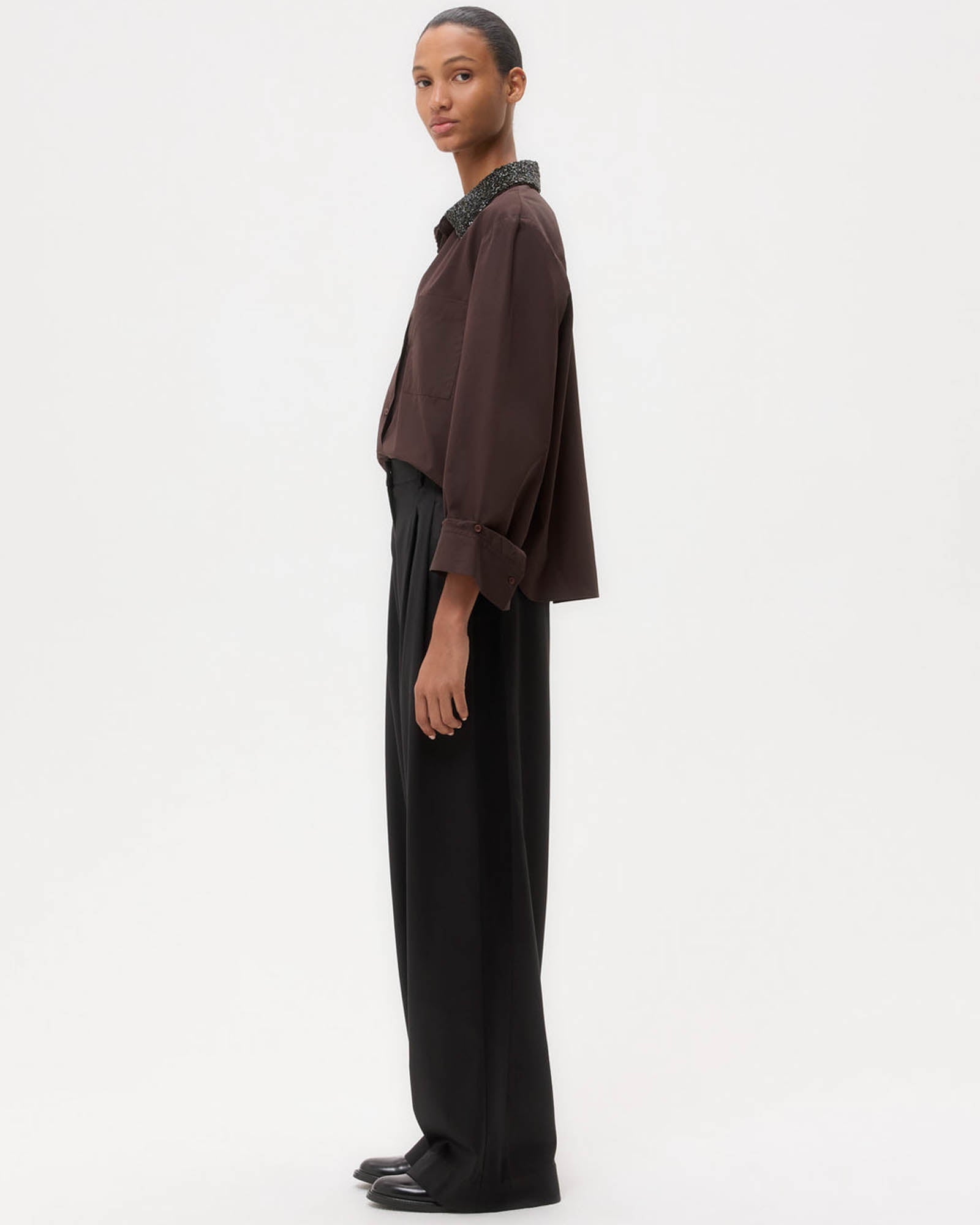 Dude Shirt With Collar