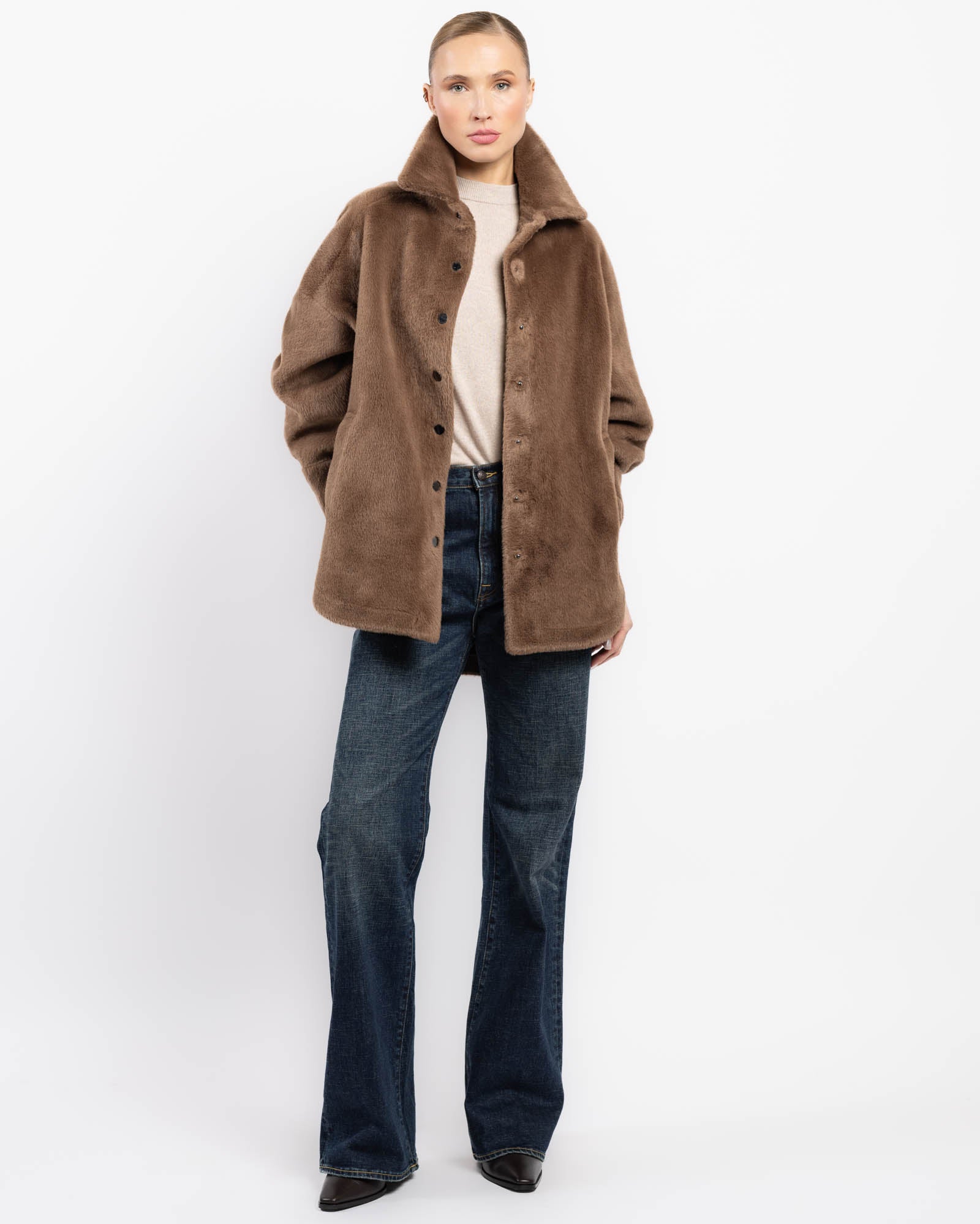 Faux Fur Coat
