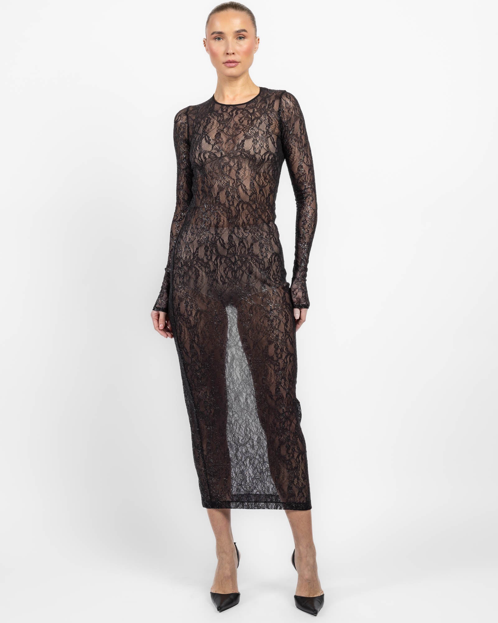 Lace Midi Dress
