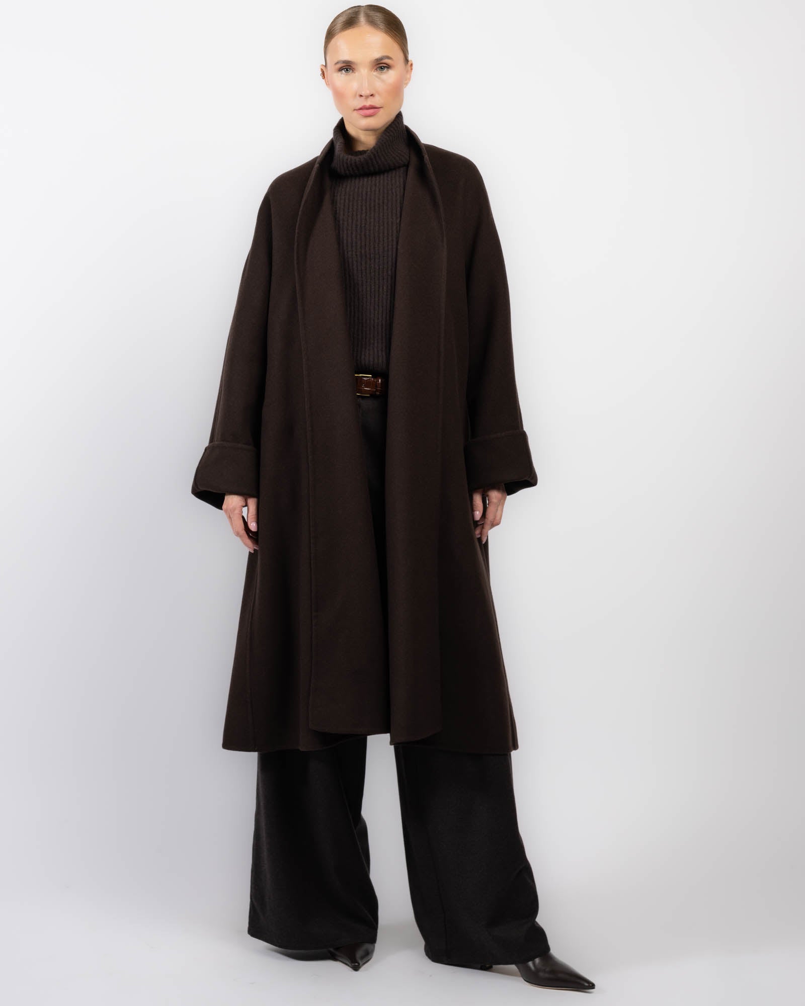 Doubleface Kimono Coat