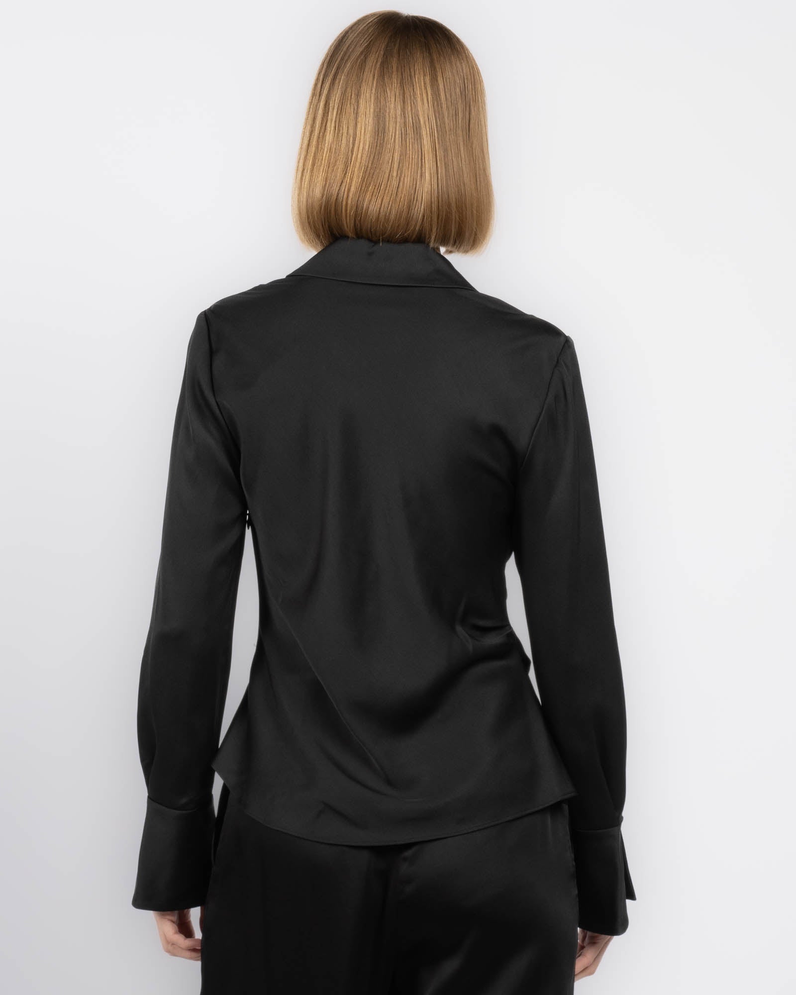 Symone Long Sleeve Cowl Top