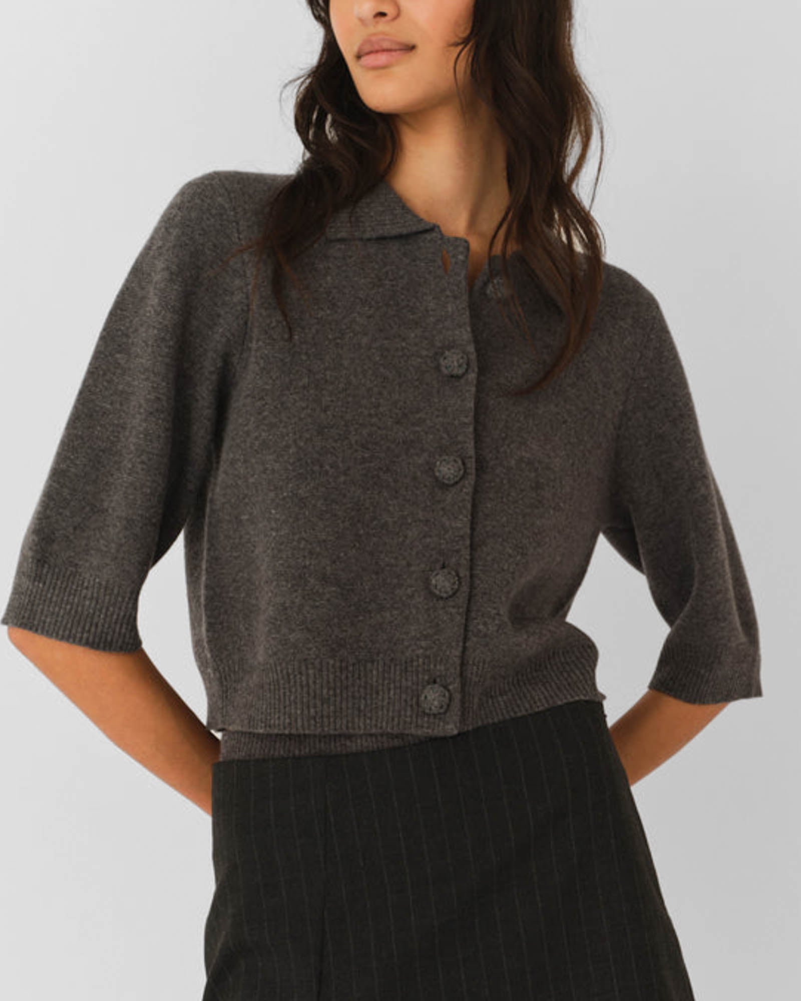 Como Short Cardigan