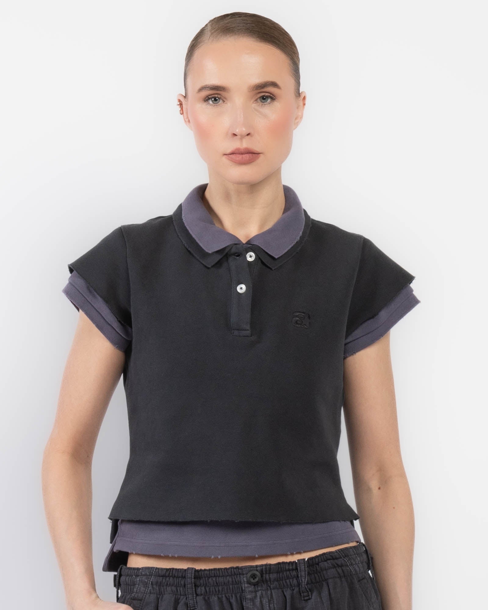 Polo rétréci en couches