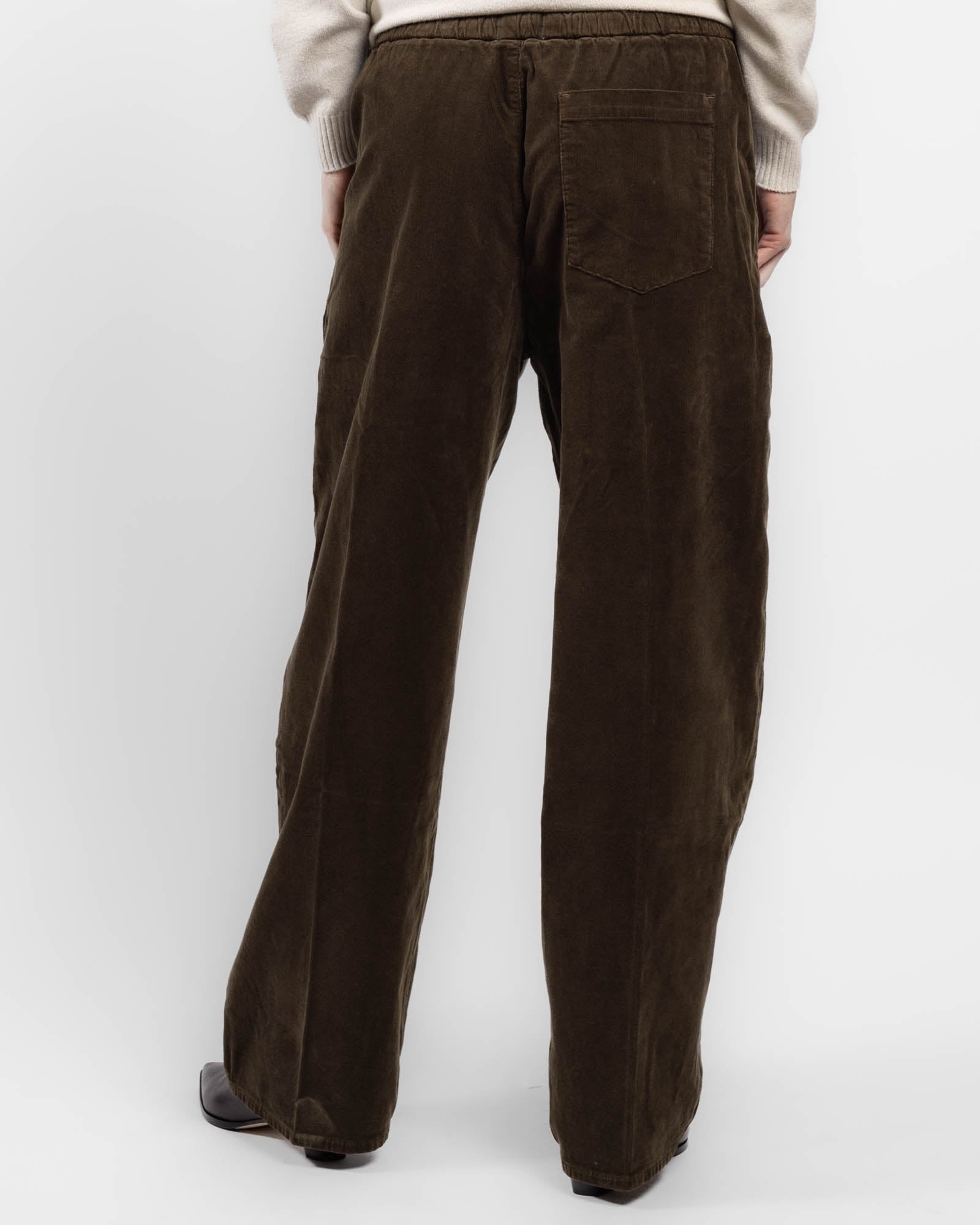 Pantalon en velours côtelé Aurora