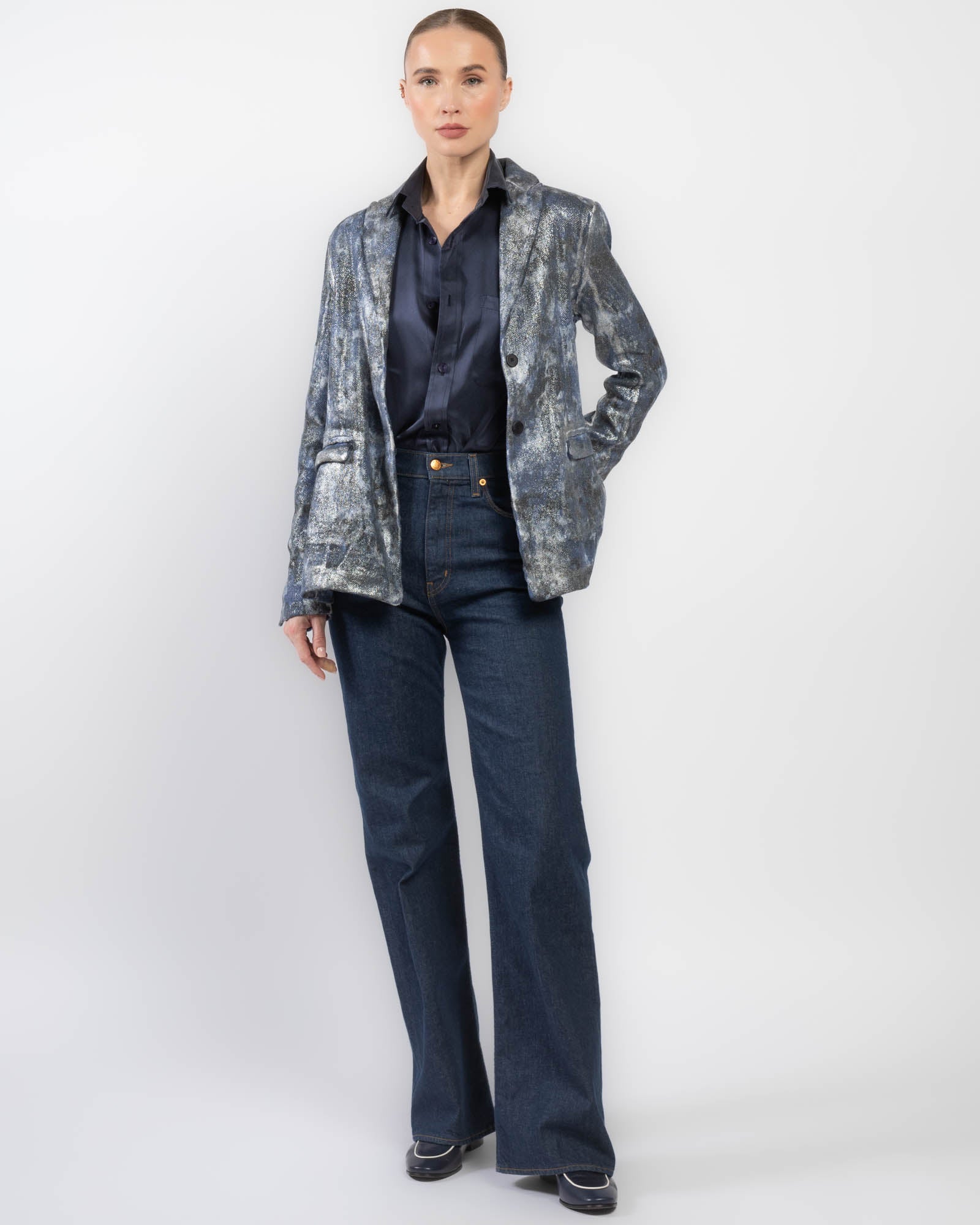 Veste camouflage à revers
