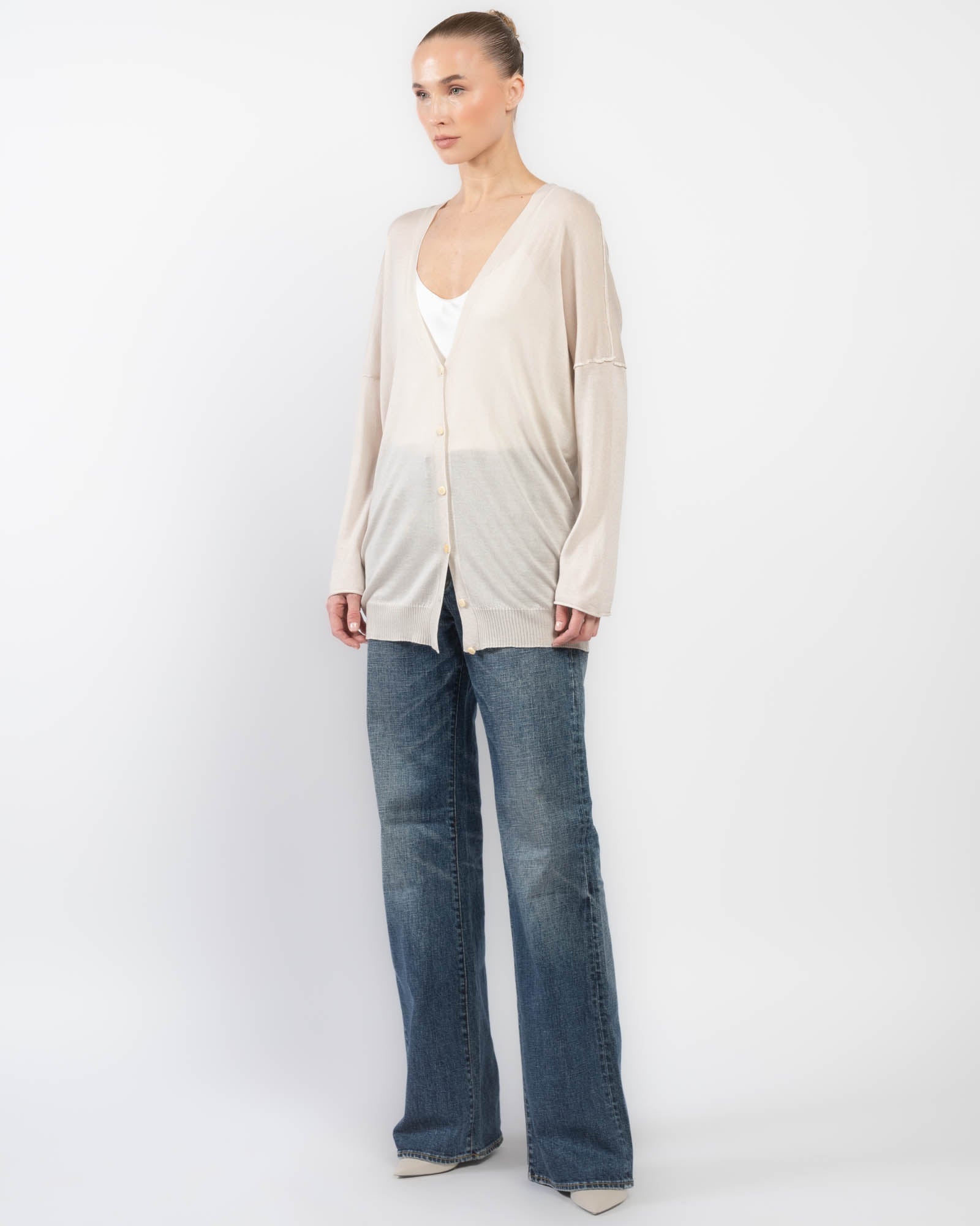 V-Neck Cardigan