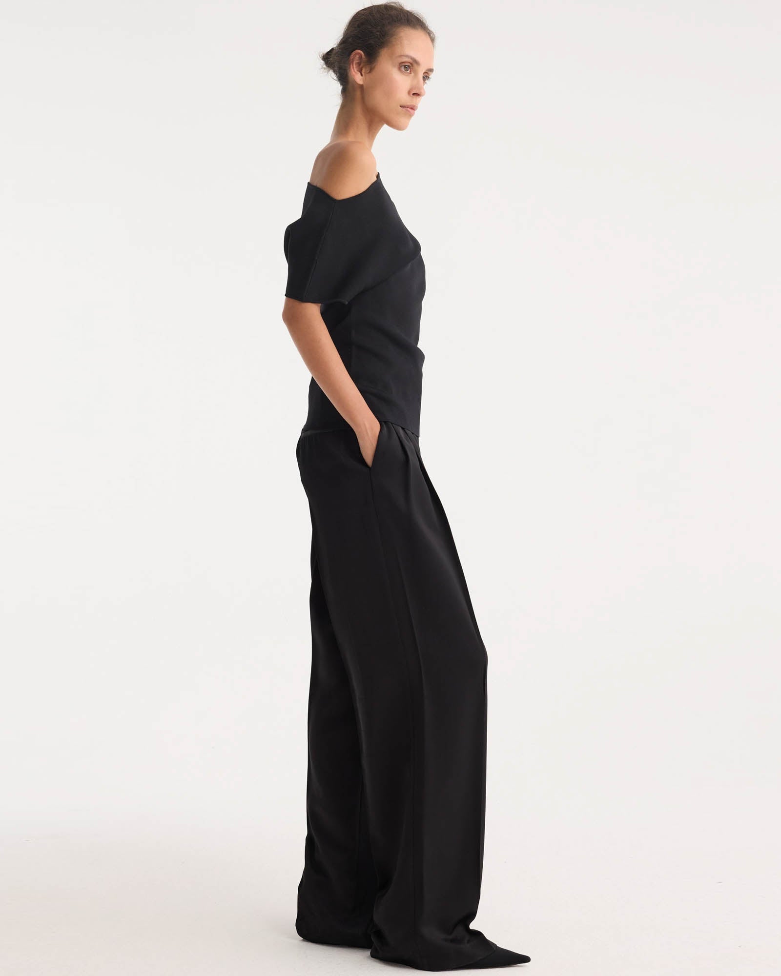 Asymmetrical Knitted Top