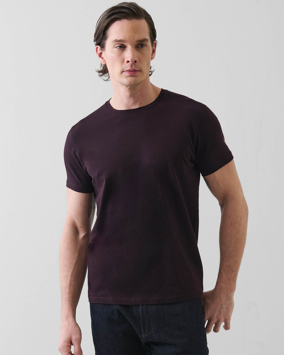 Short Sleeve Stretch Crew Tee