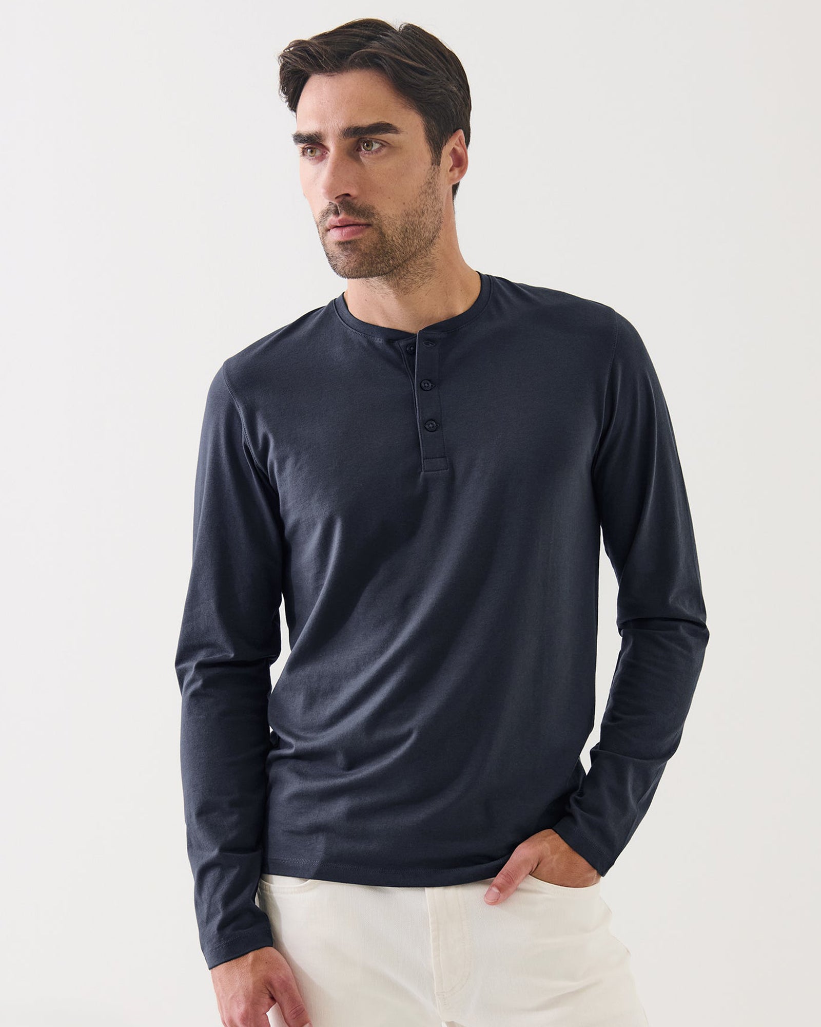 Long Sleeve Iconic Henley