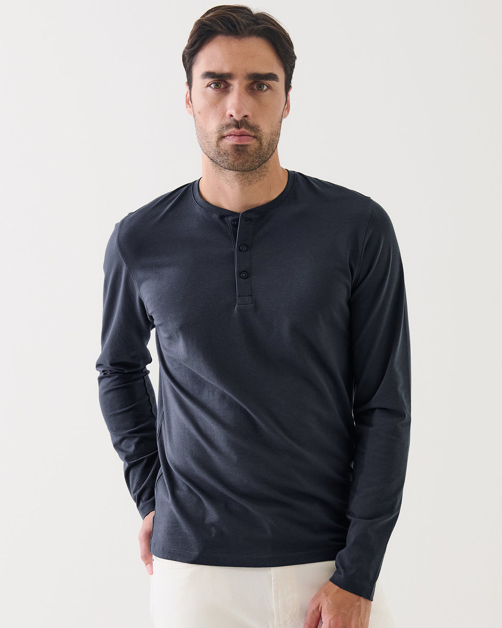Long Sleeve Iconic Henley