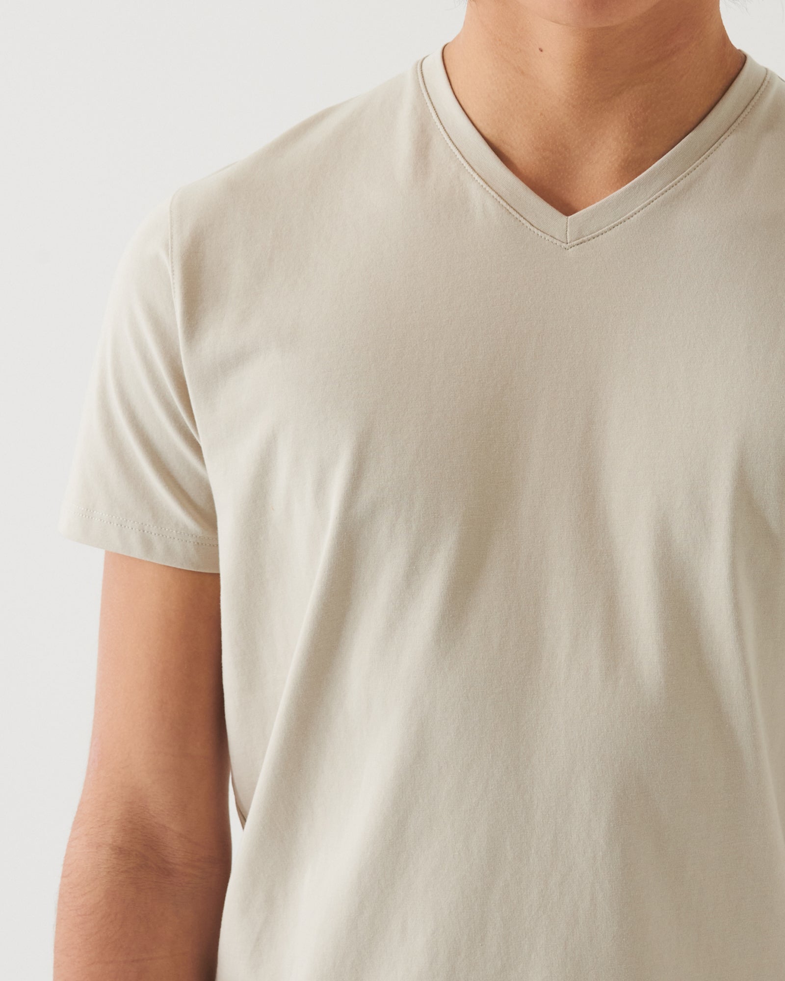 V-Neck Stretch Tee