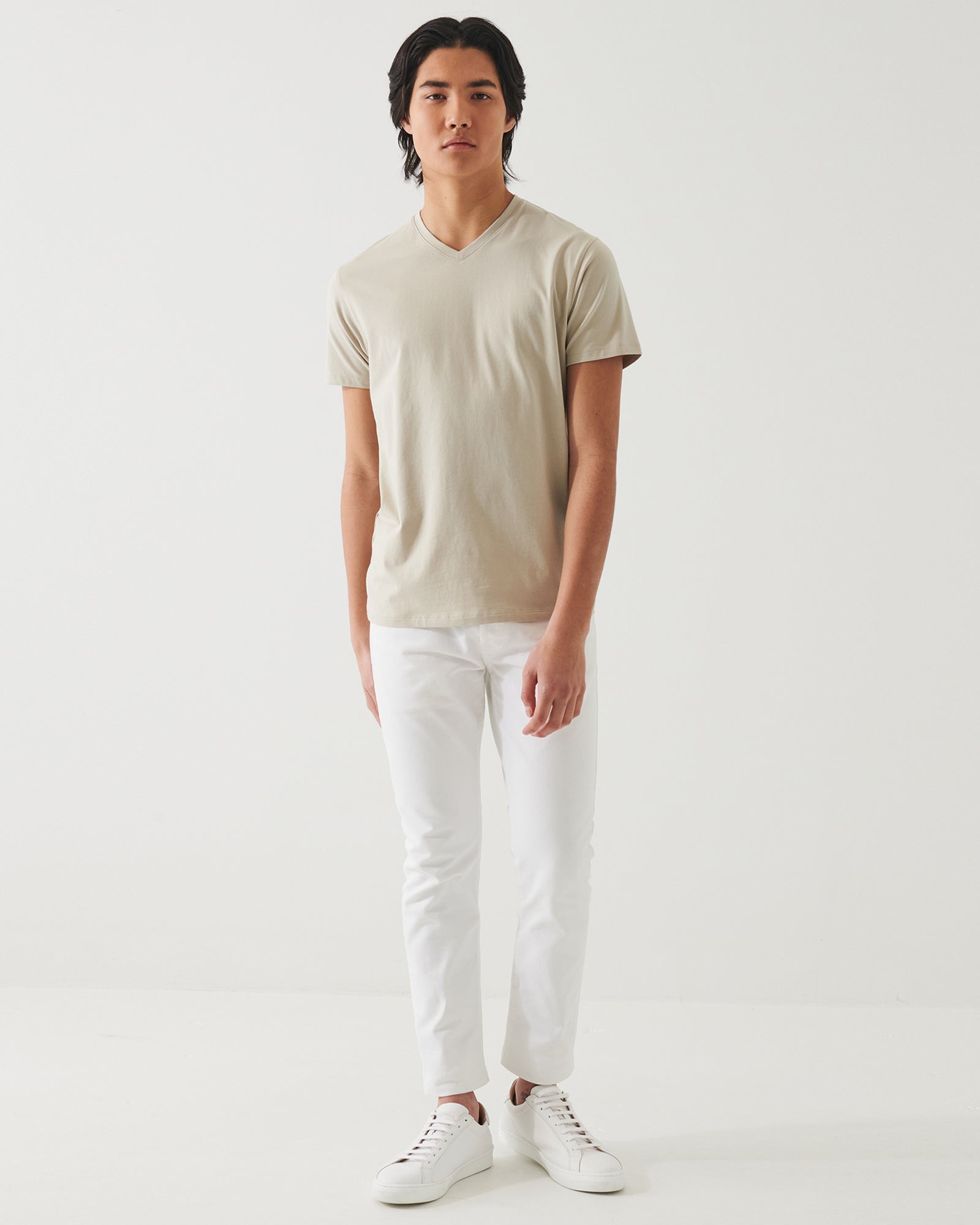 V-Neck Stretch Tee