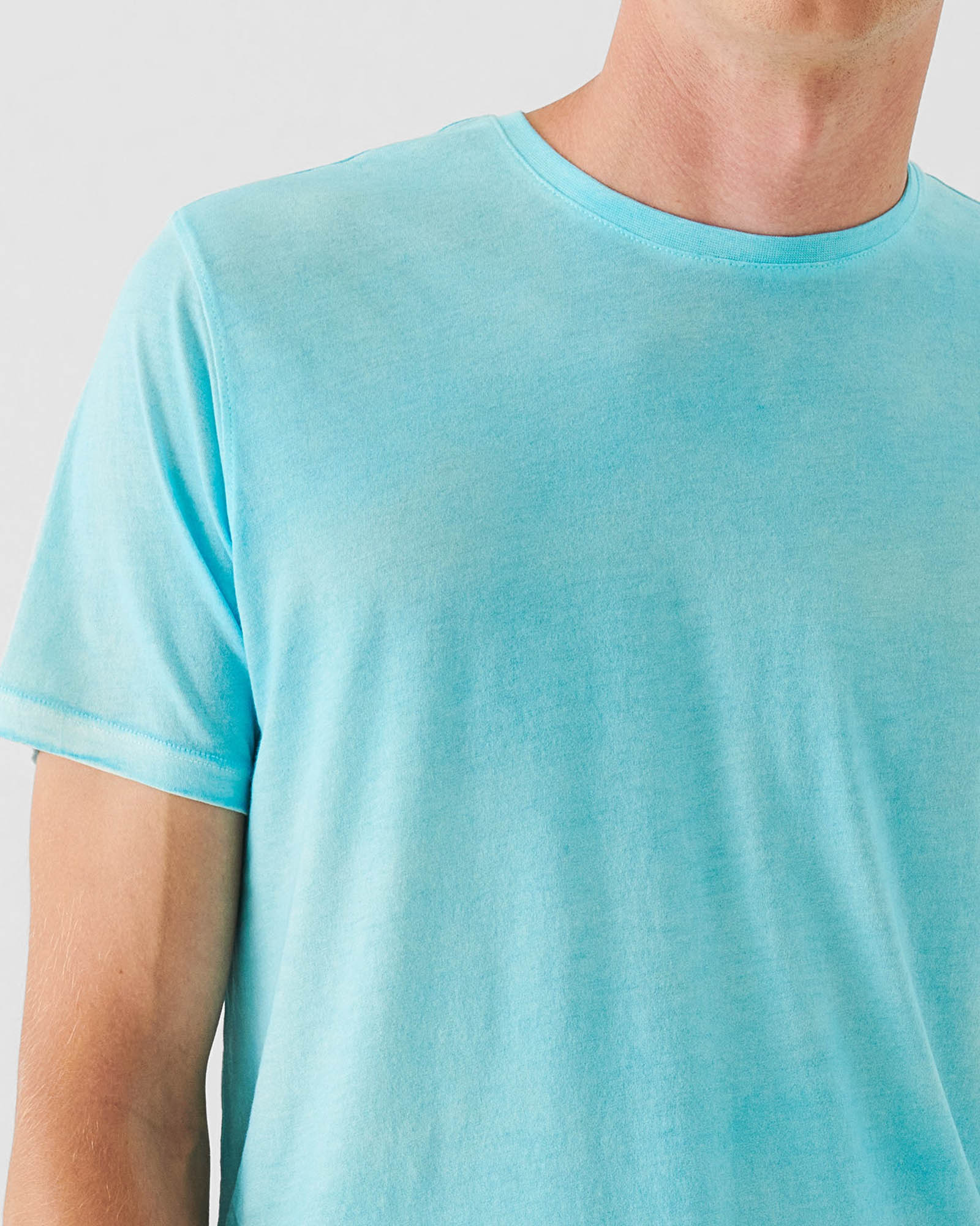 Pima Cotton Spray Wash Tee