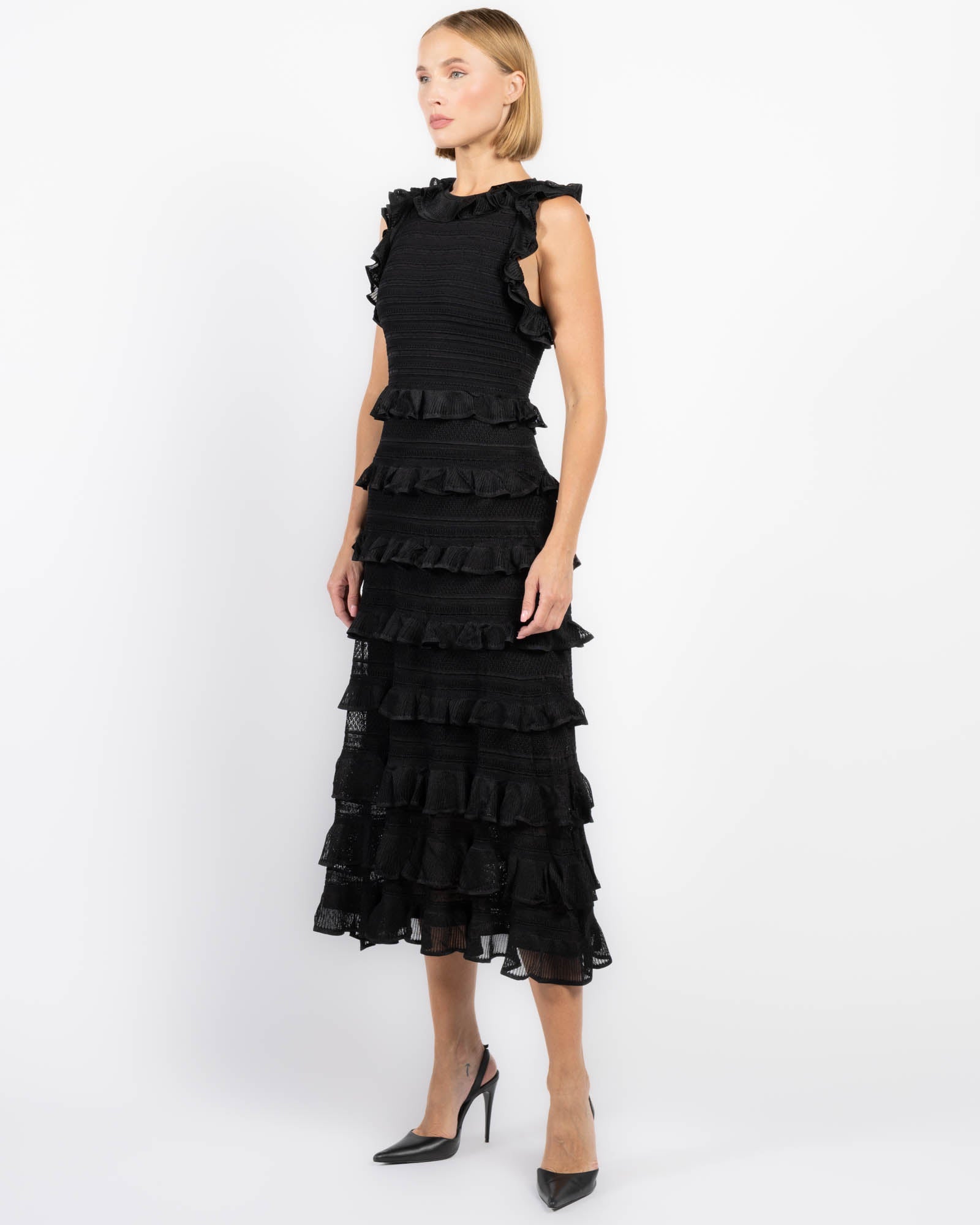 Lace Frill Dress