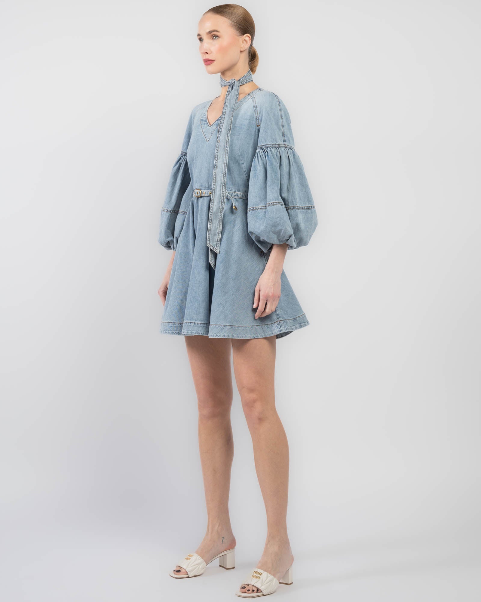 Illuminate Denim Dress