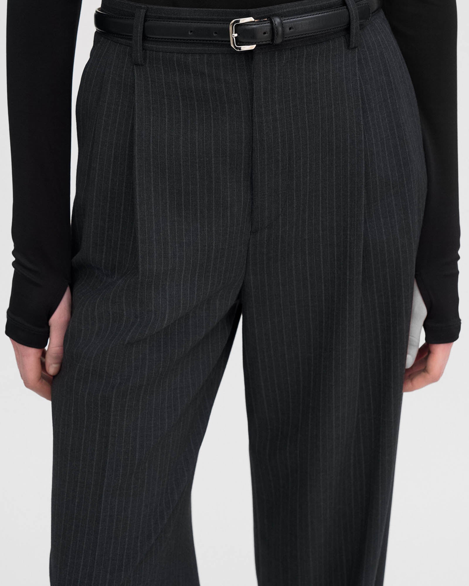 Darcey Pinstripe Trousers