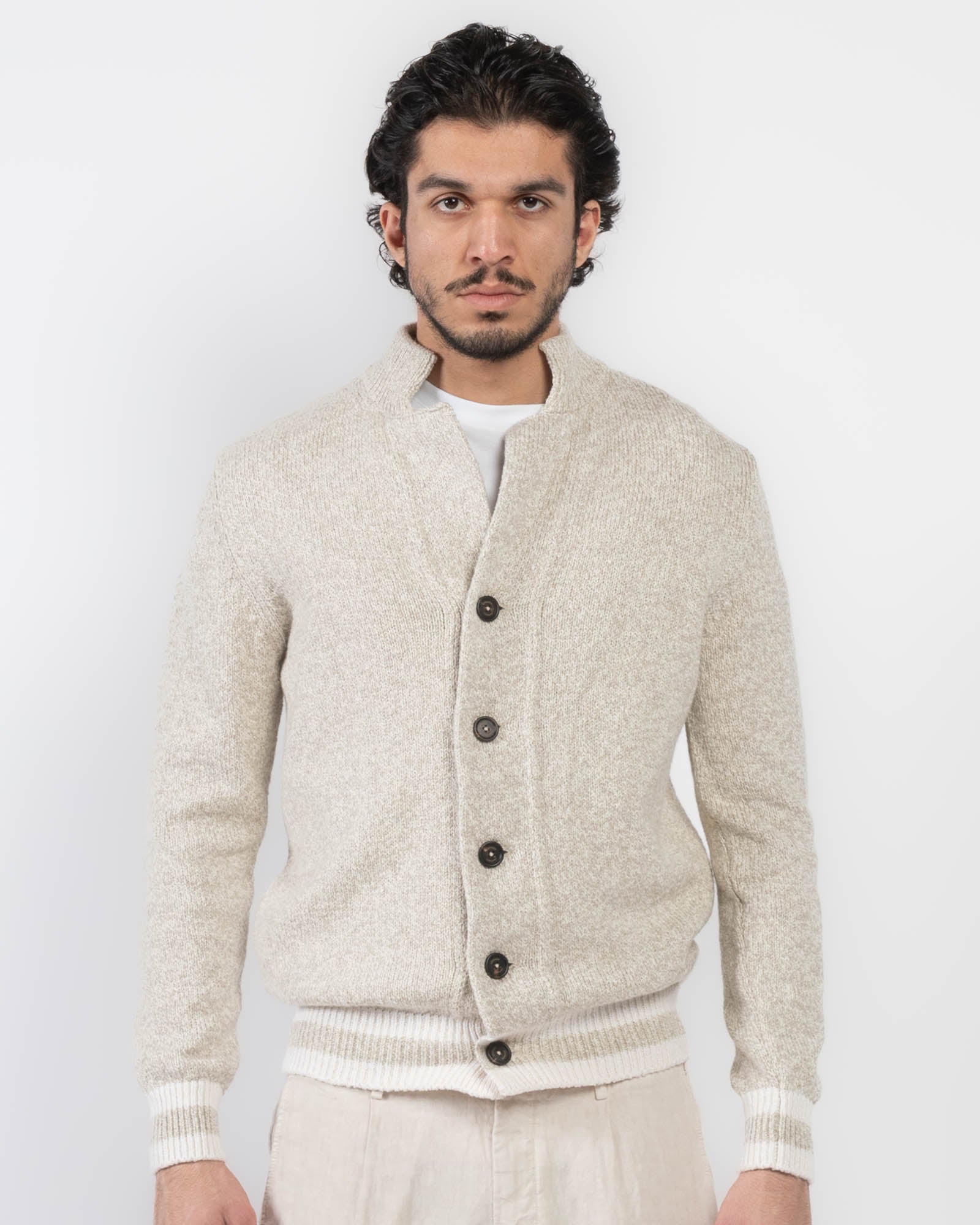 Button Cardigan Sweater