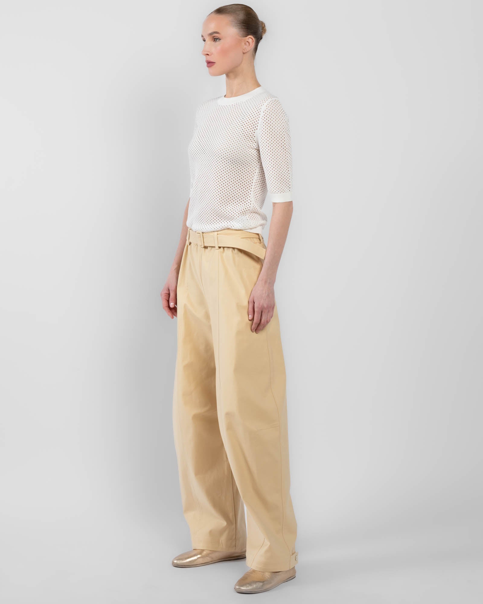 Belt Tab Pants