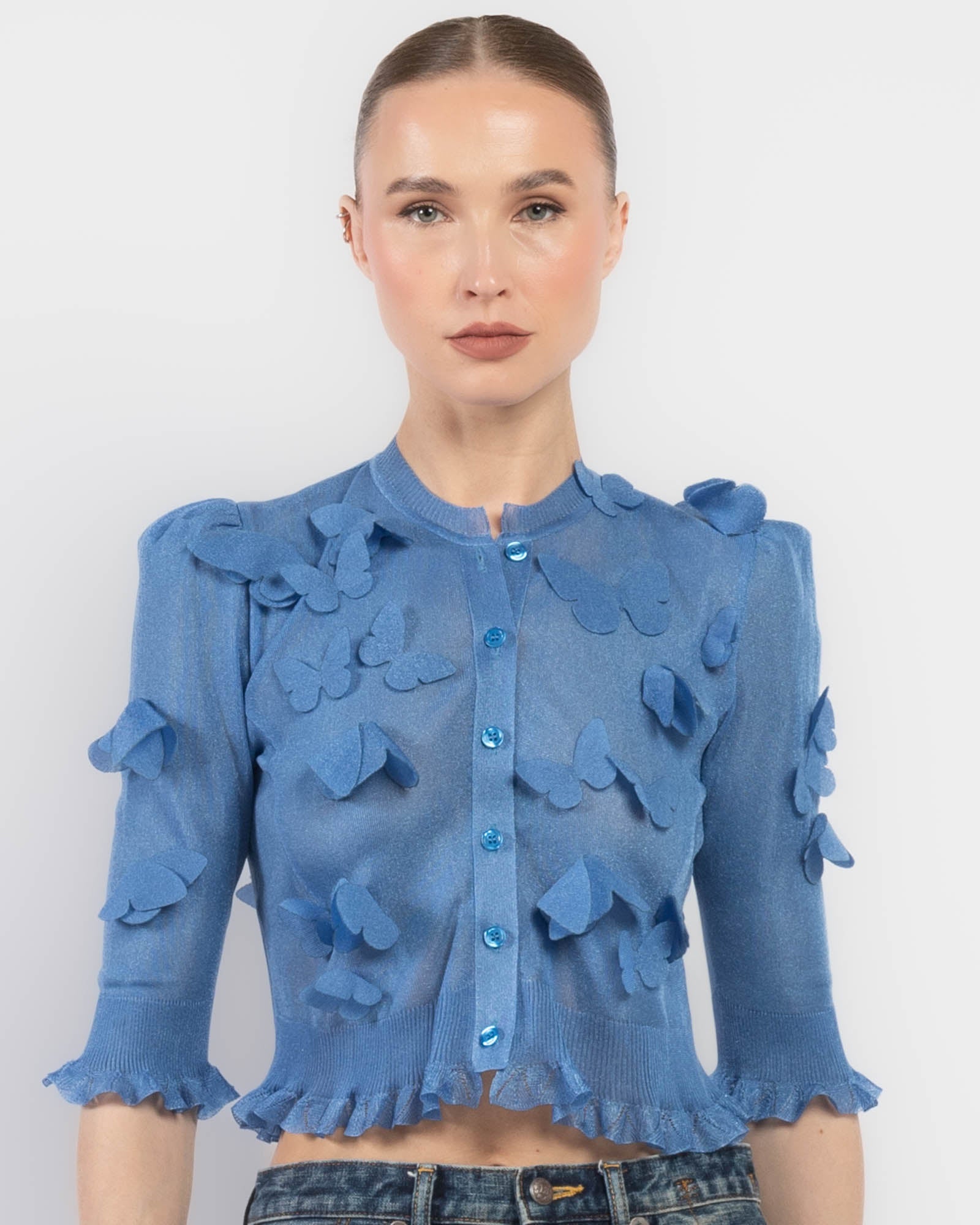 Knit Butterfly Top