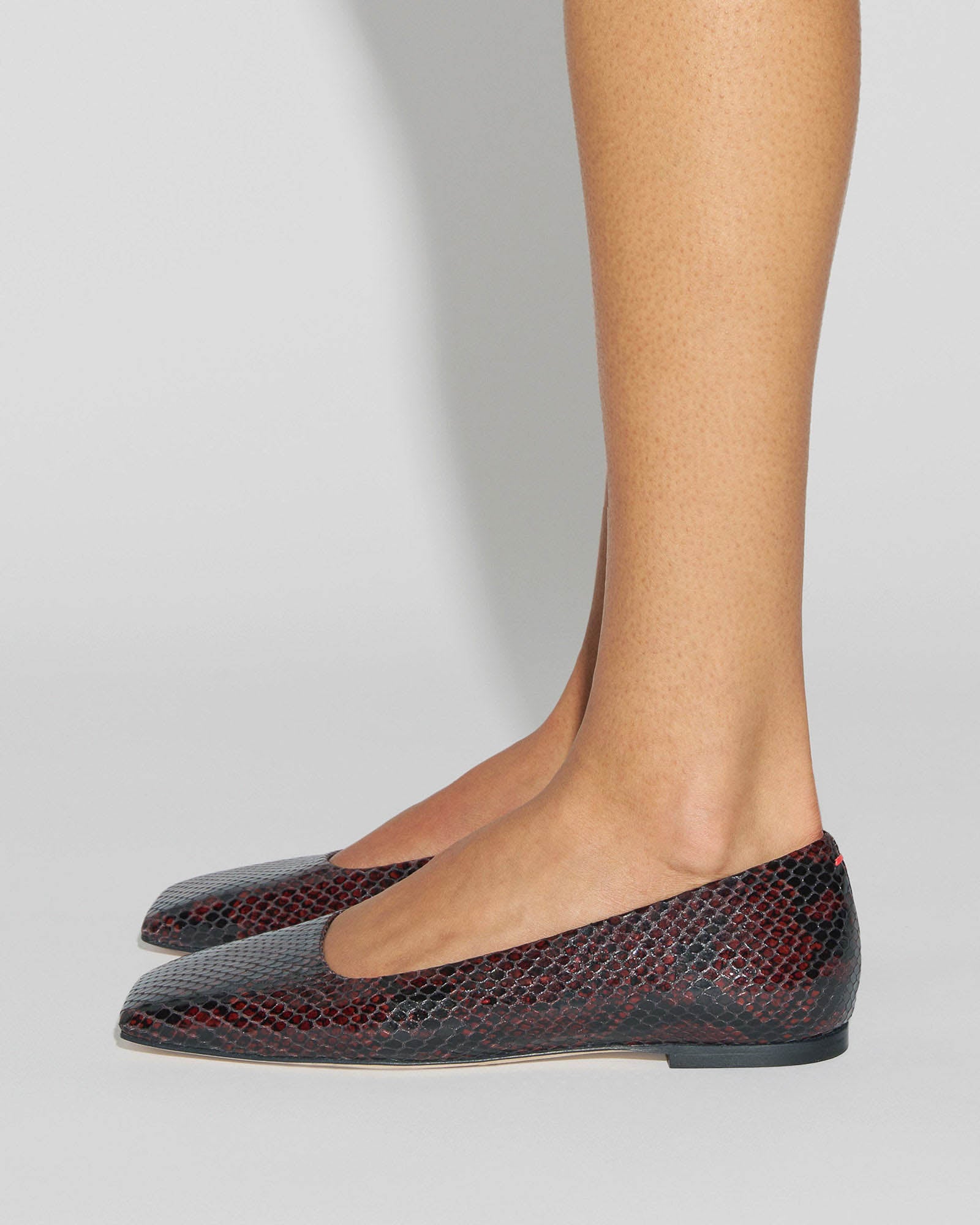 Matti Snake Print Flats