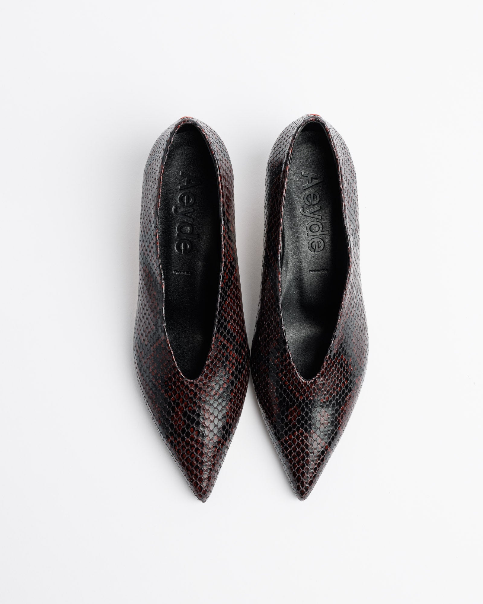 Clara Snake Print Heel