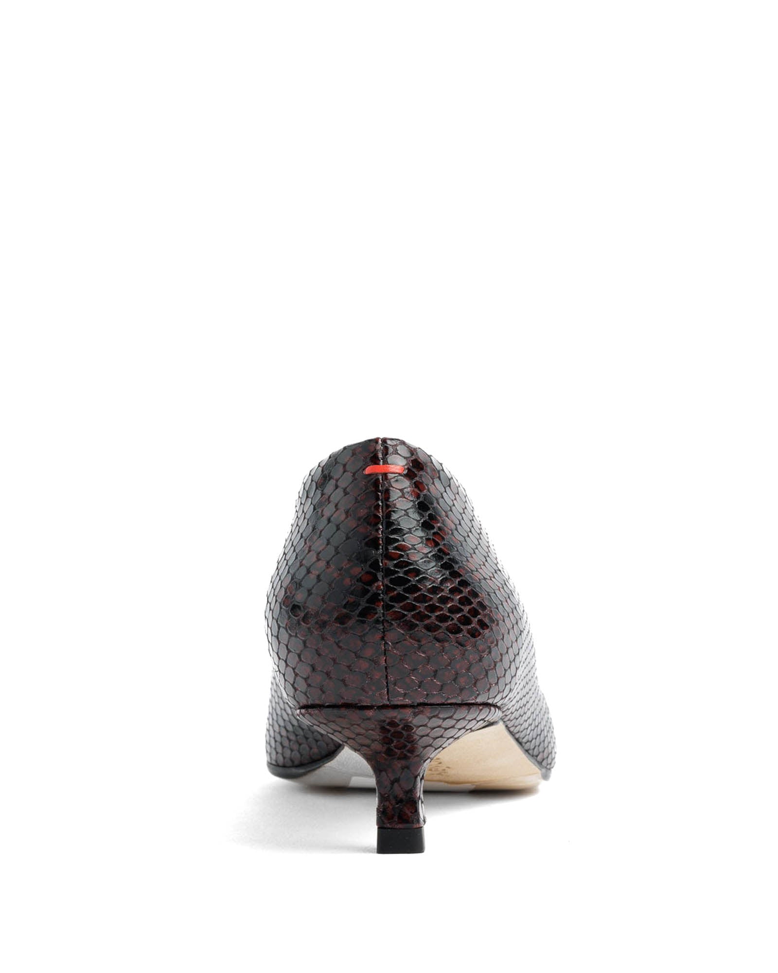 Clara Snake Print Heel